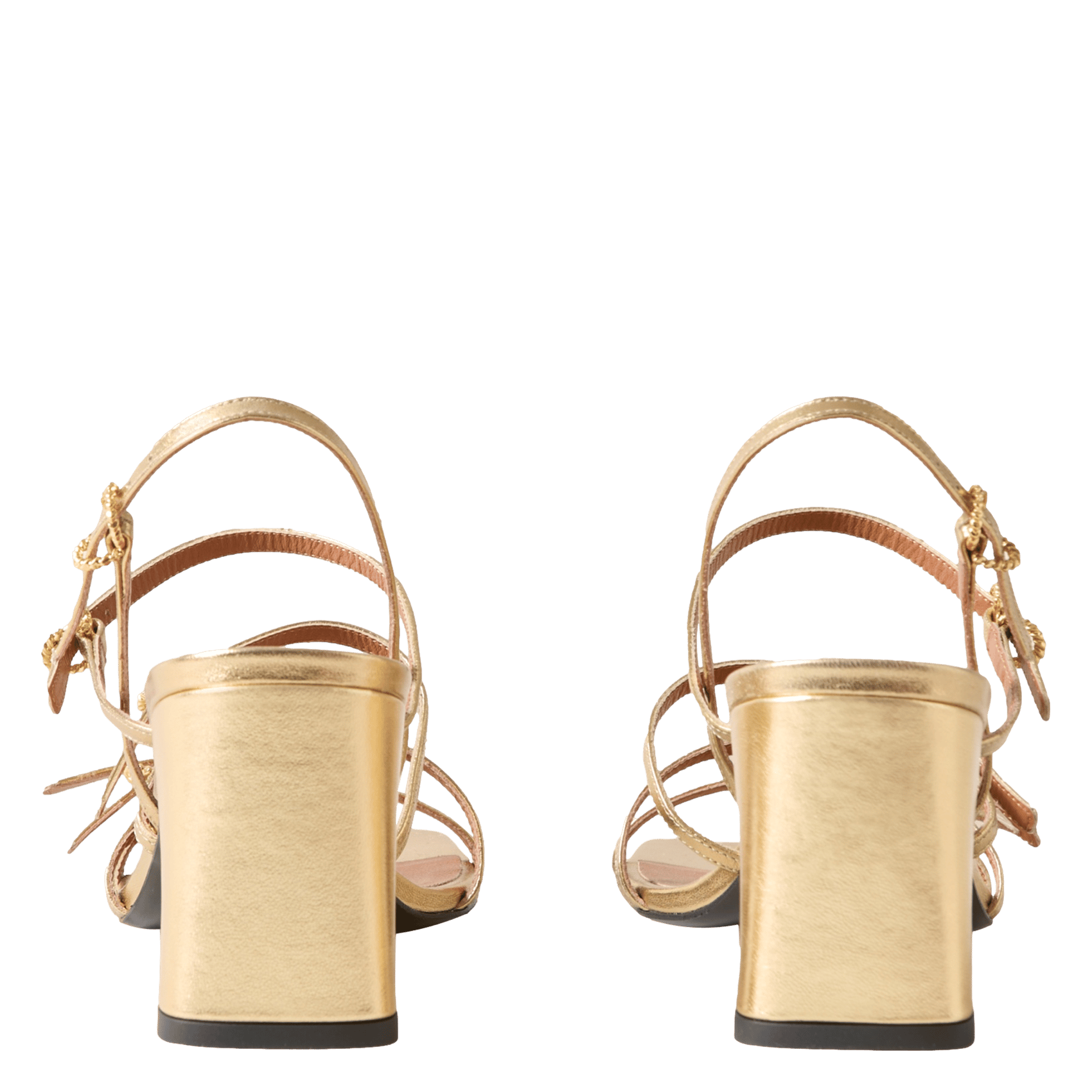 Sandales à talons CLAUDIE PIERLOT Doré