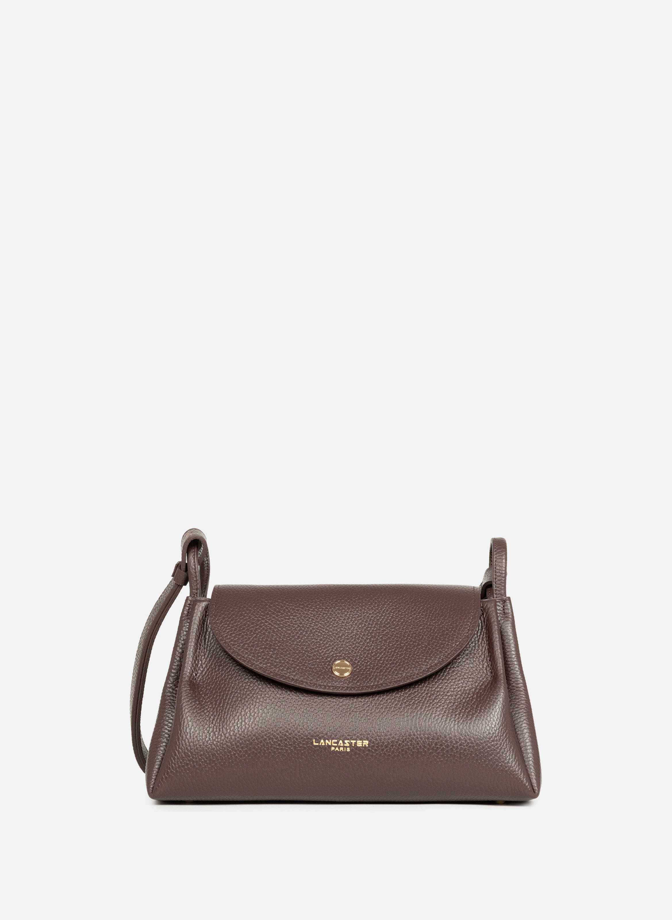 Grand sac trotteur - accordéon double LANCASTER Marron