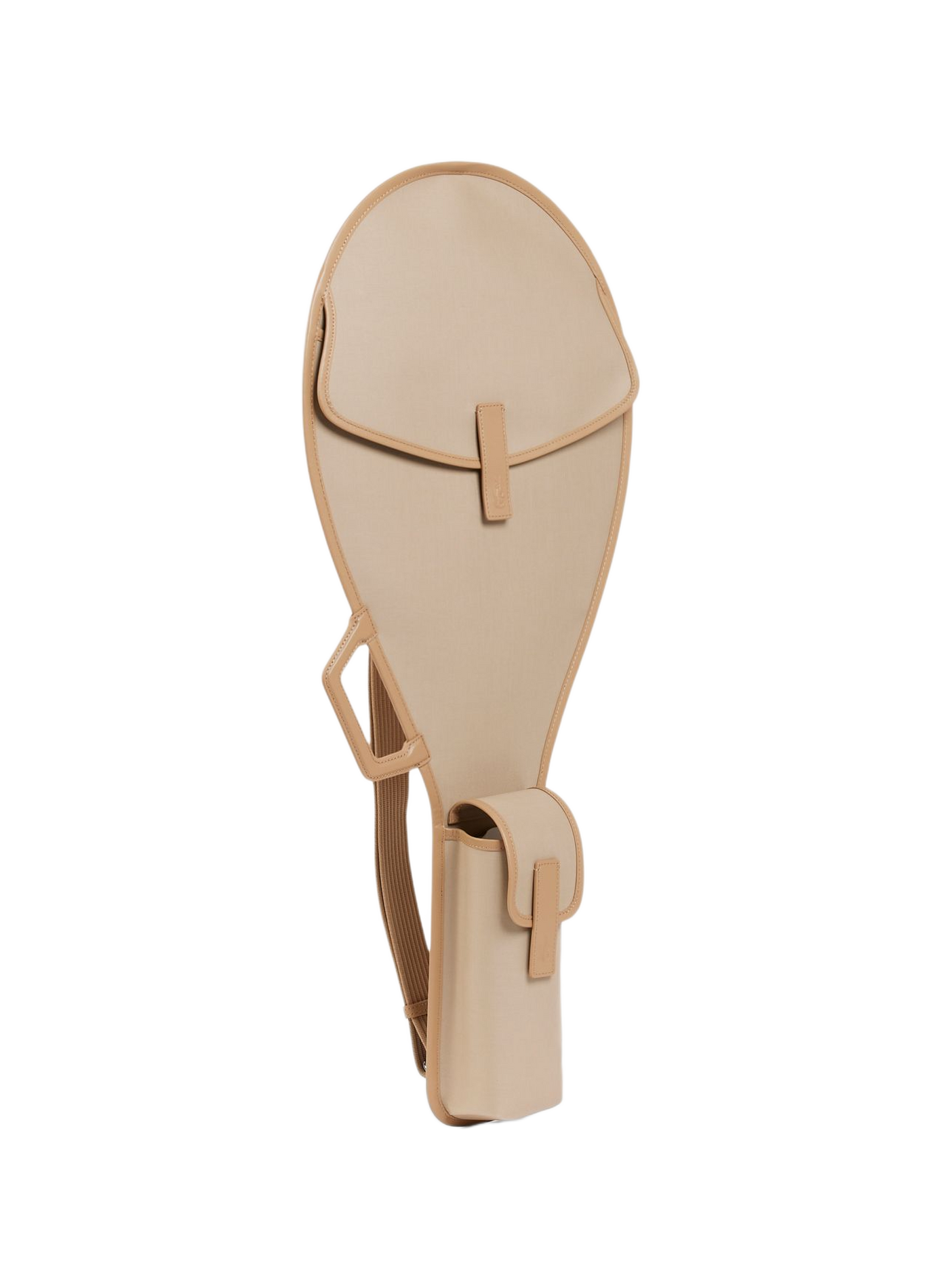Schlägertasche Racket Ho aus Baumwolle LACOSTE Beige