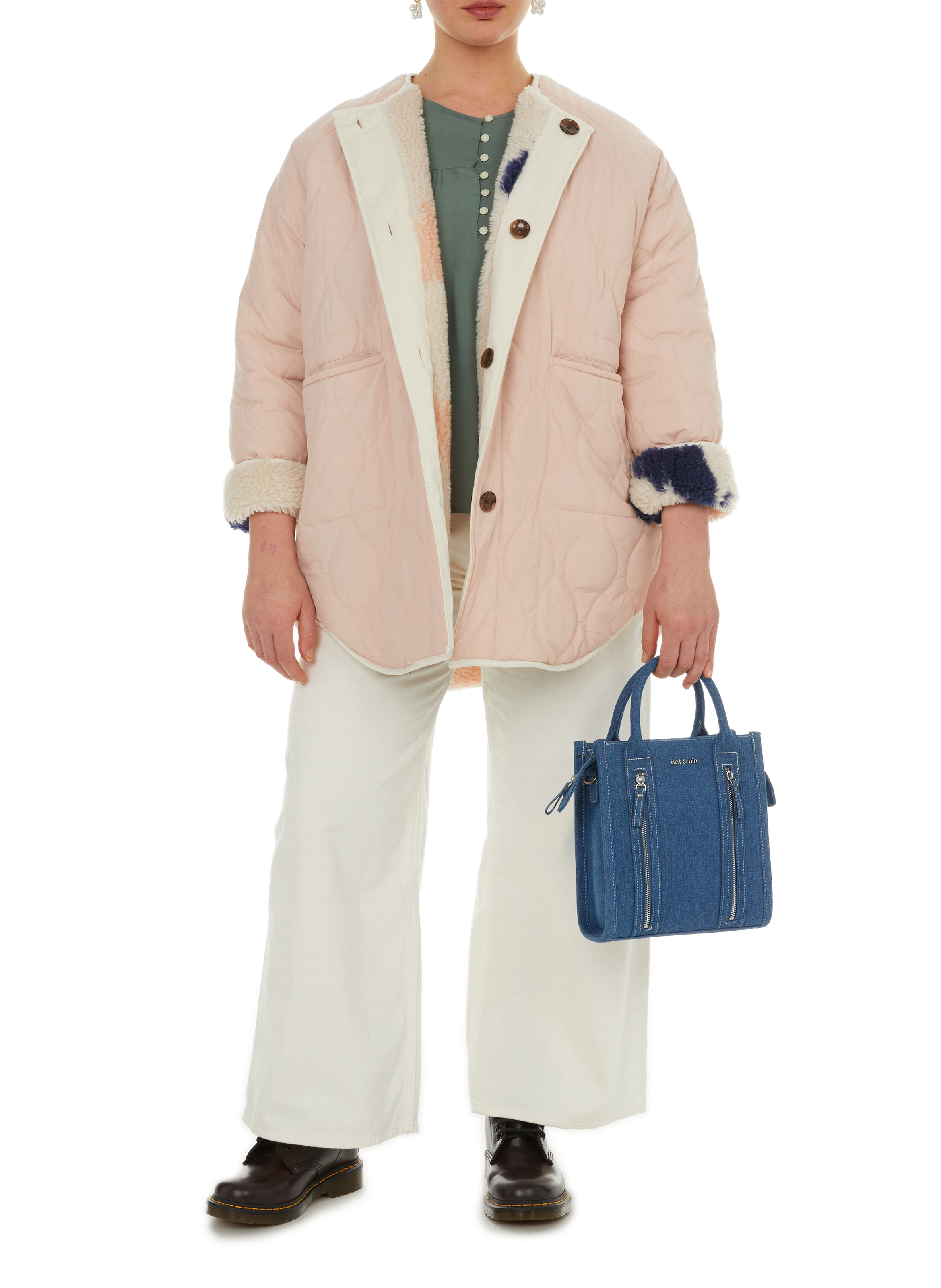Gepolsterte Jacke BELLEROSE Rosa