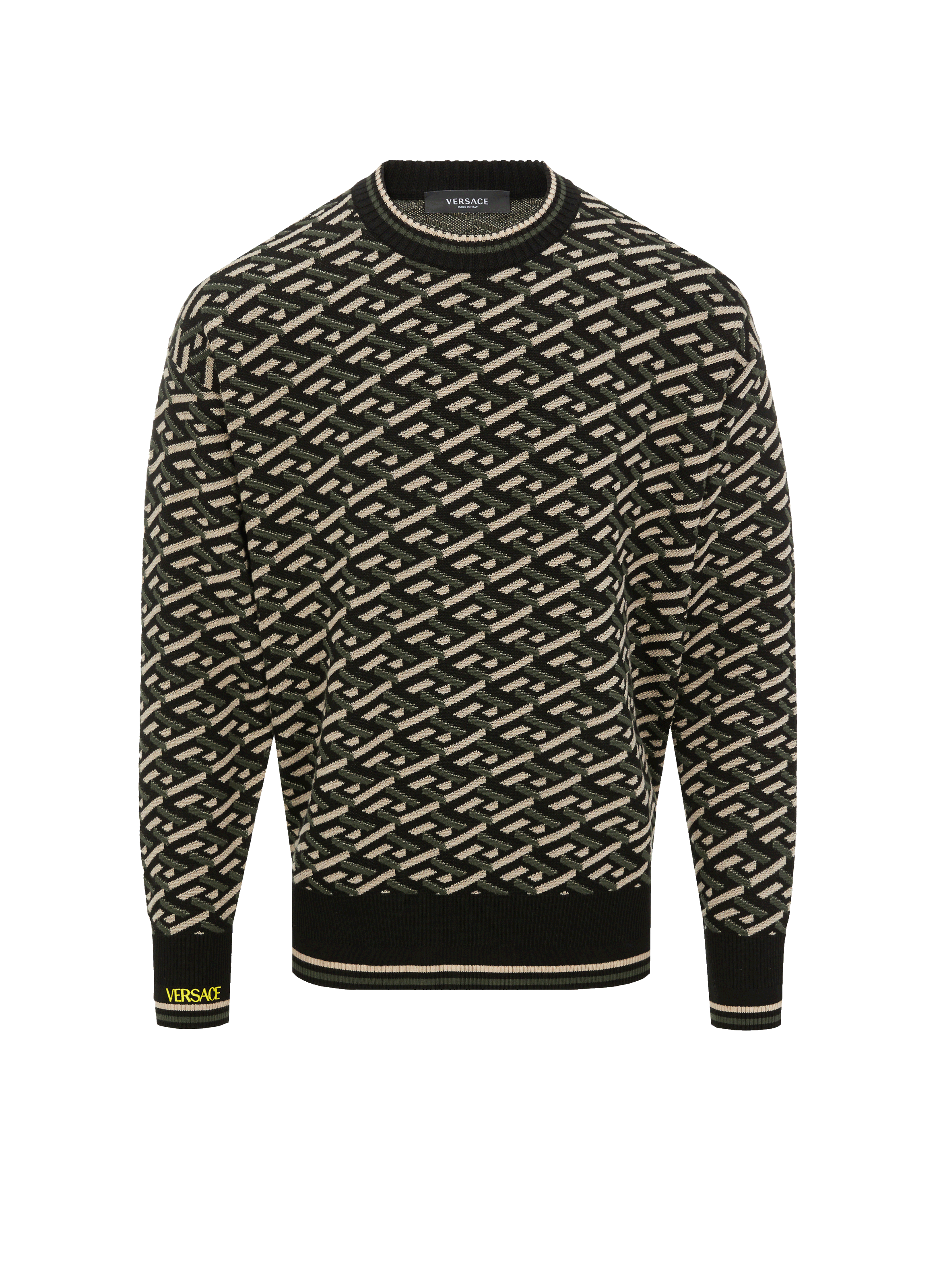 Pull graphique en coton