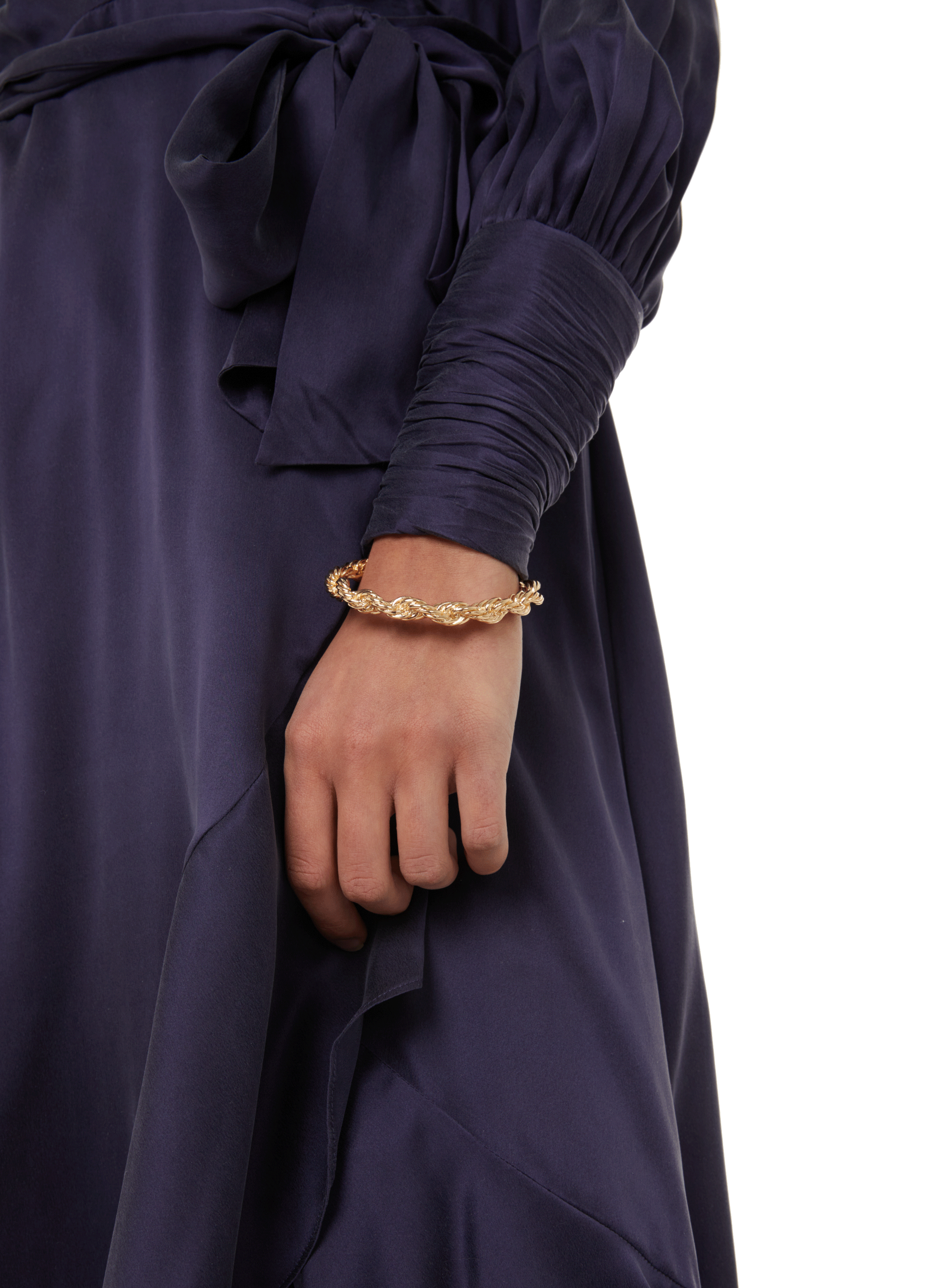 Bracelet torsadé AU PRINTEMPS PARIS Doré