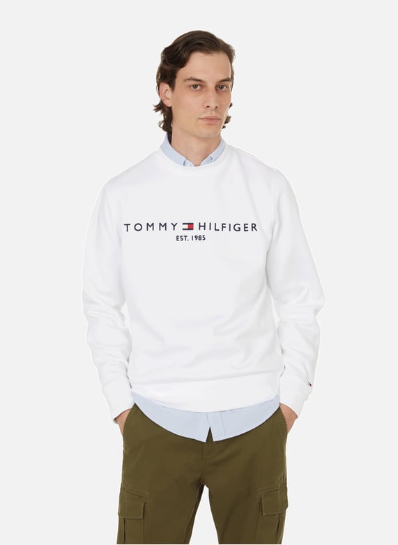 Logo sweatshirt tommy hilfiger men printemps