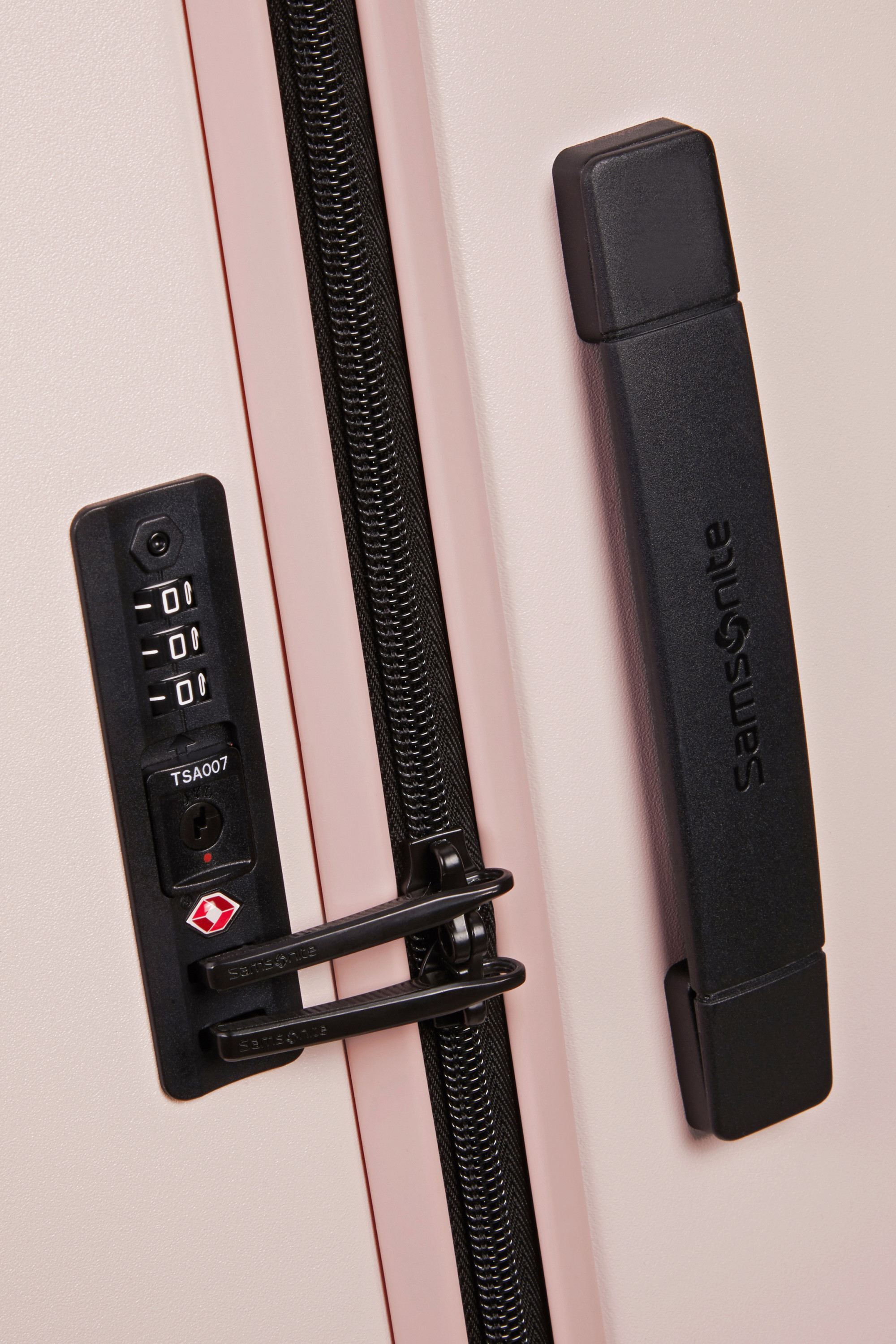 Stackd valise 4 roues taille m Rose