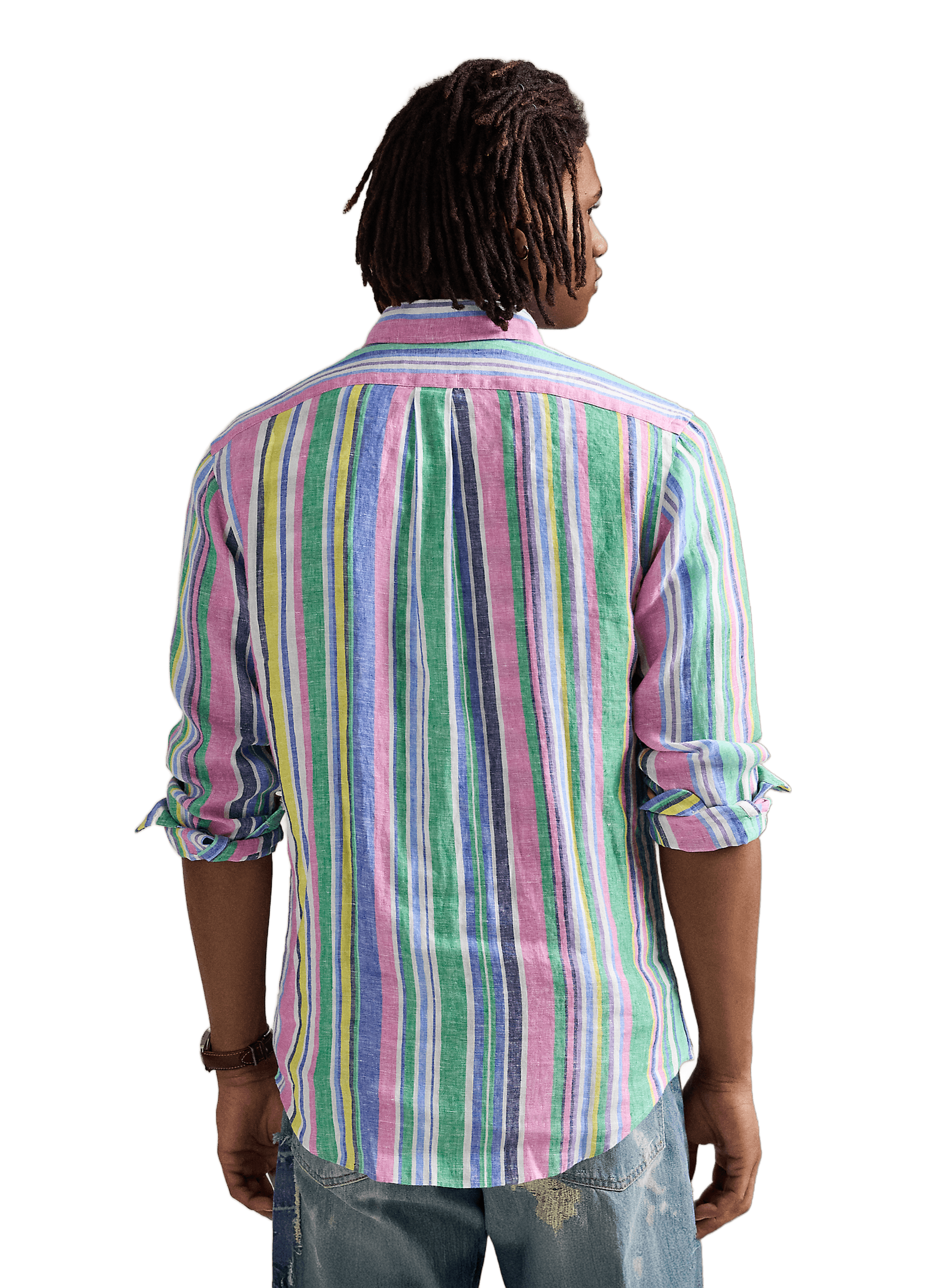 Linen shirt POLO RALPH LAUREN Green