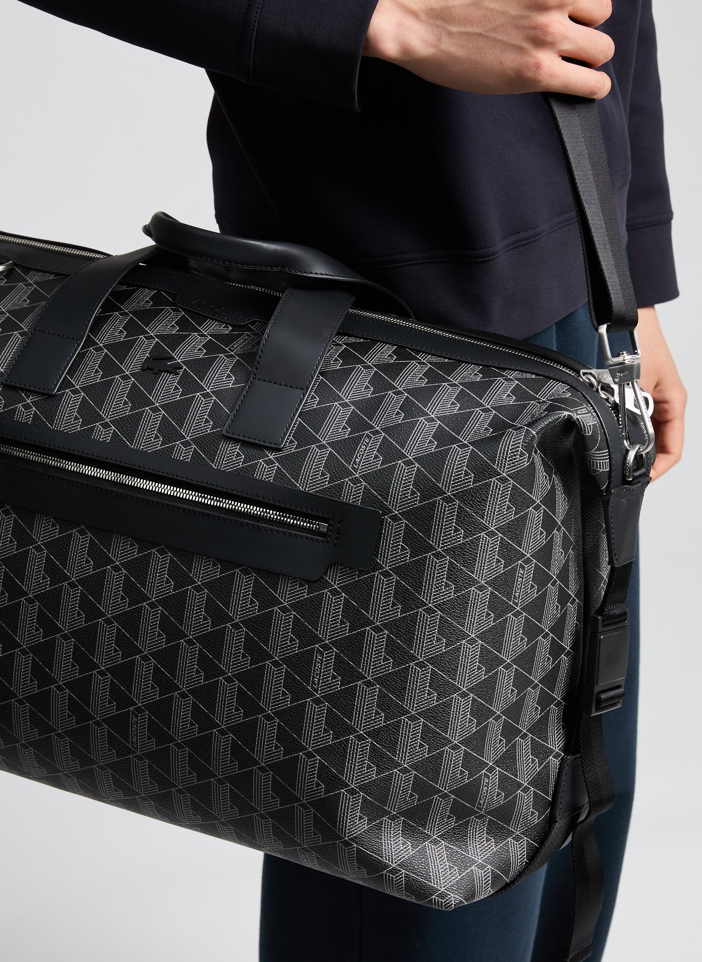 Weekend bag The Blend LACOSTE Grey