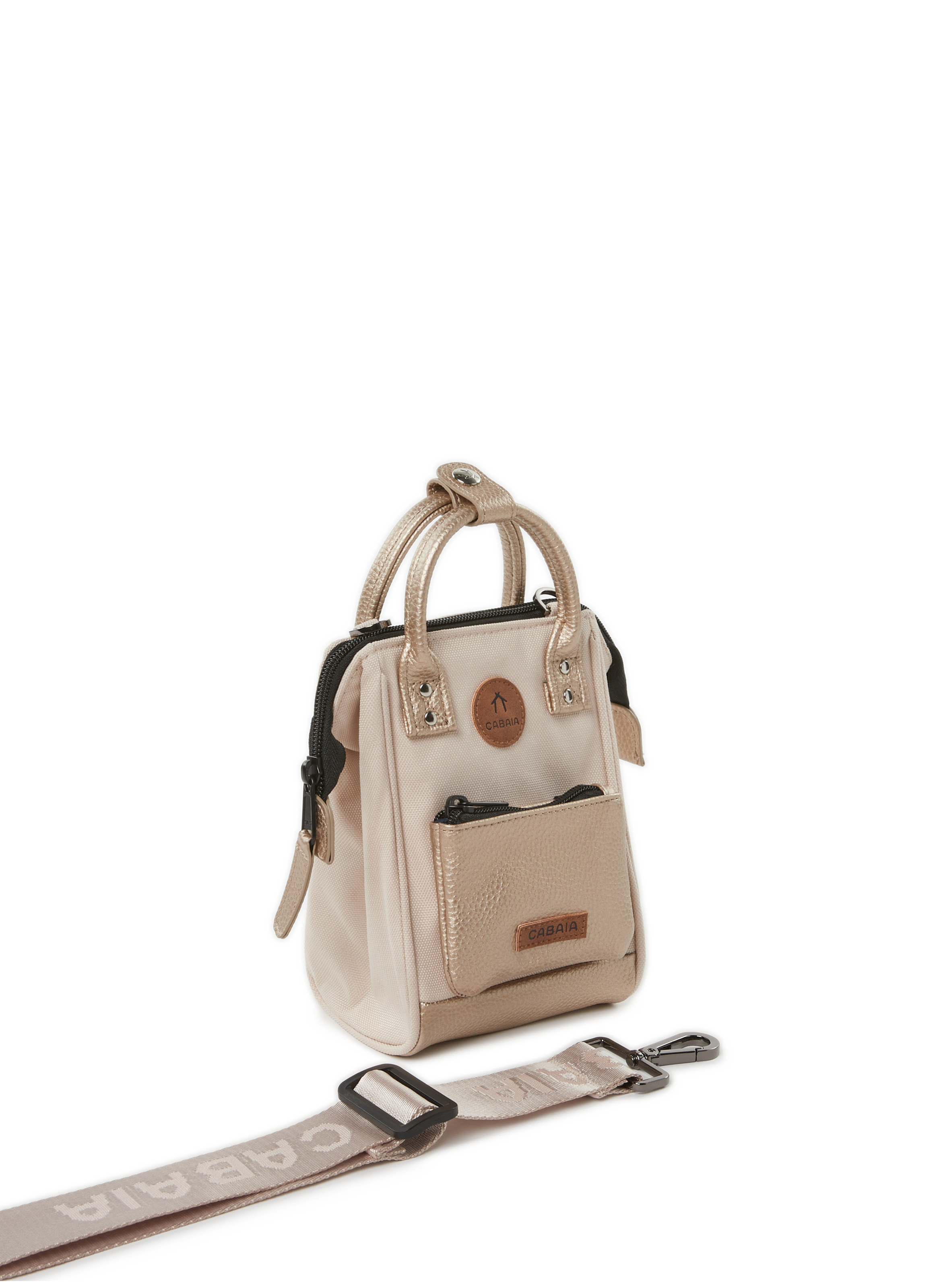 Nano Adventurer Algiers Shoulder Bag CABAIA Beige