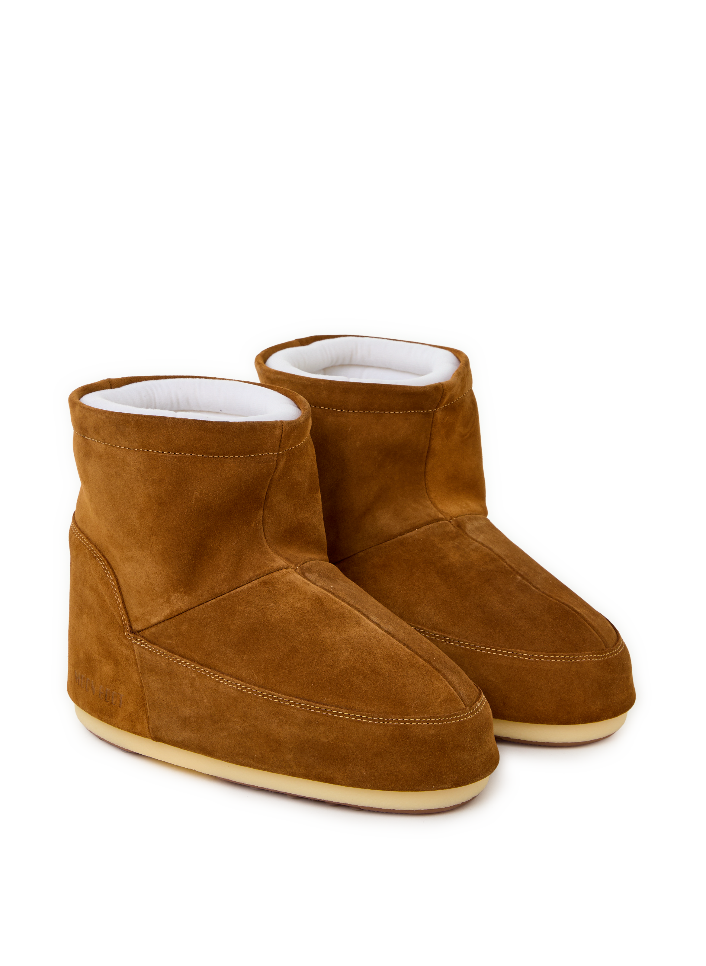 Icon Low Nolace Booties MOON BOOT Brown