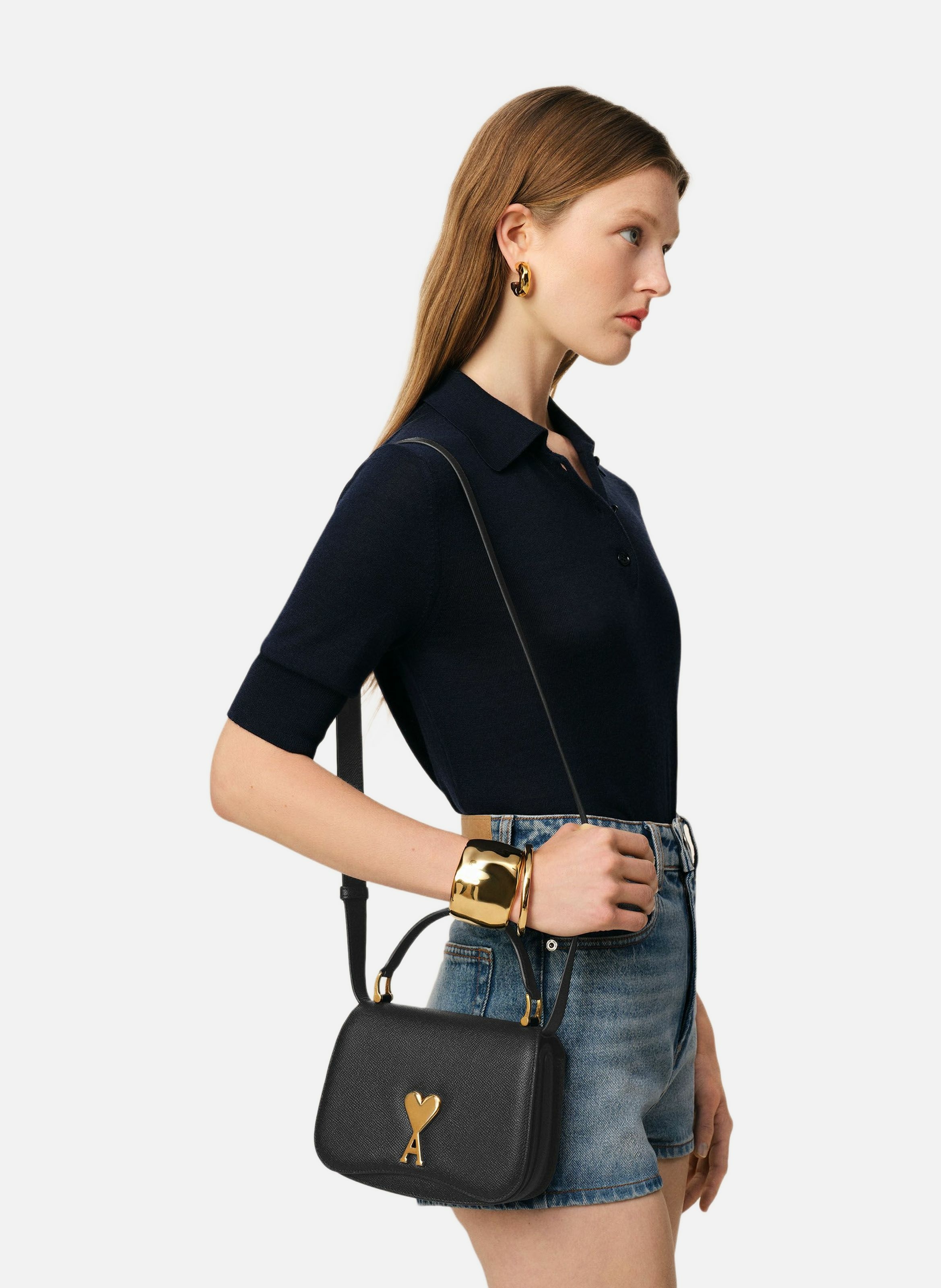 Sac mini paris paris unisexe AMI PARIS Noir