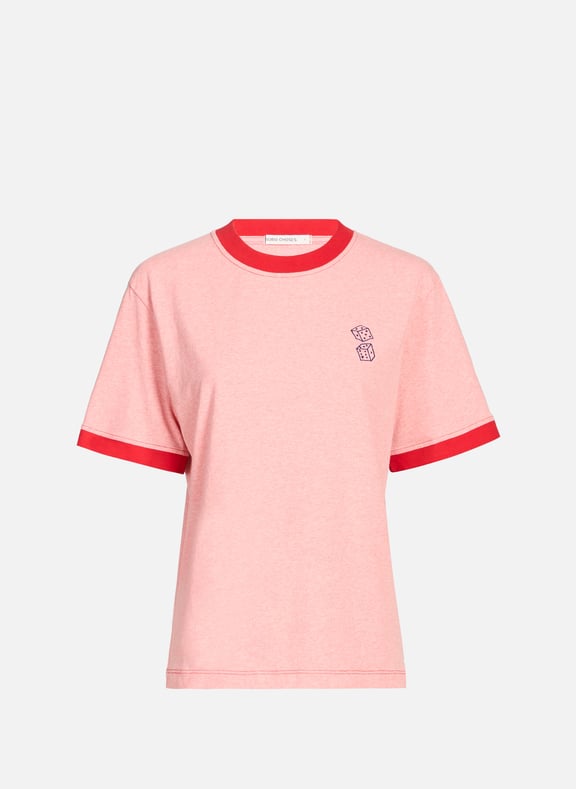Classic Cotton T-Shirt Red by BOBO CHOSES BOBO CHOSES Classic Cotton T-Shirt Red