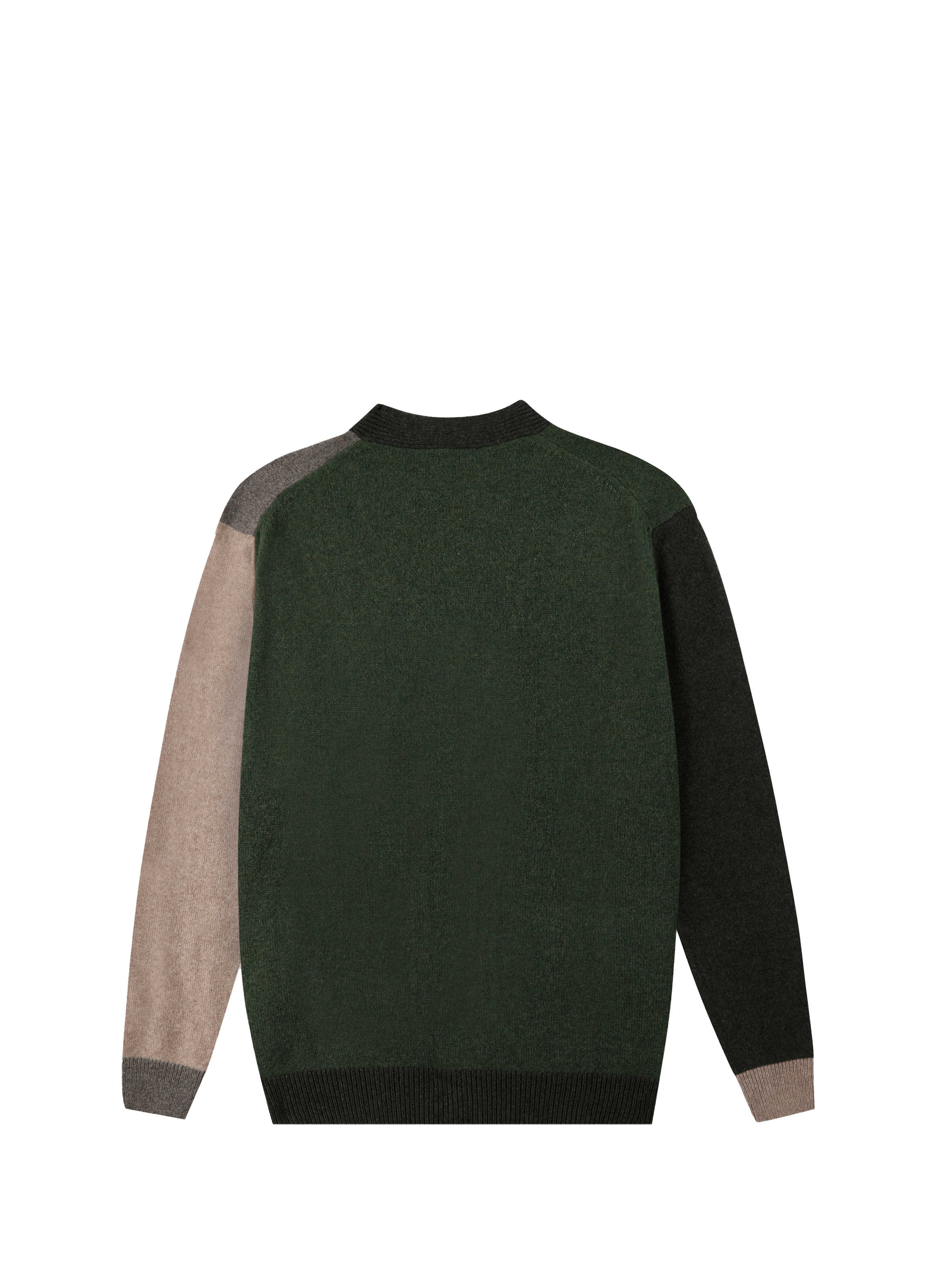 Cardigan droit Balfournier en laine vierge MAISON LABICHE Vert