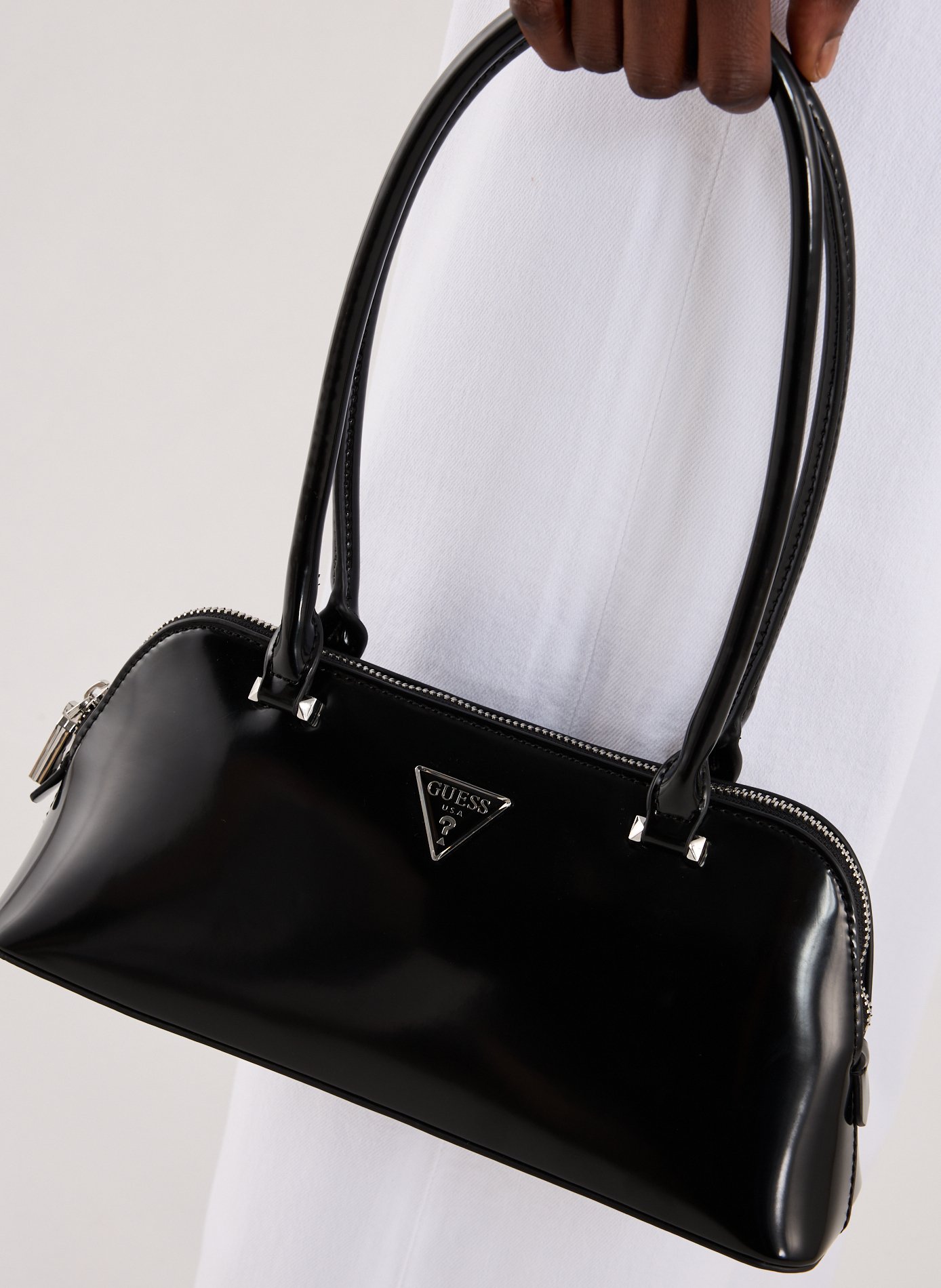 Baguette handbag Arnela GUESS Black