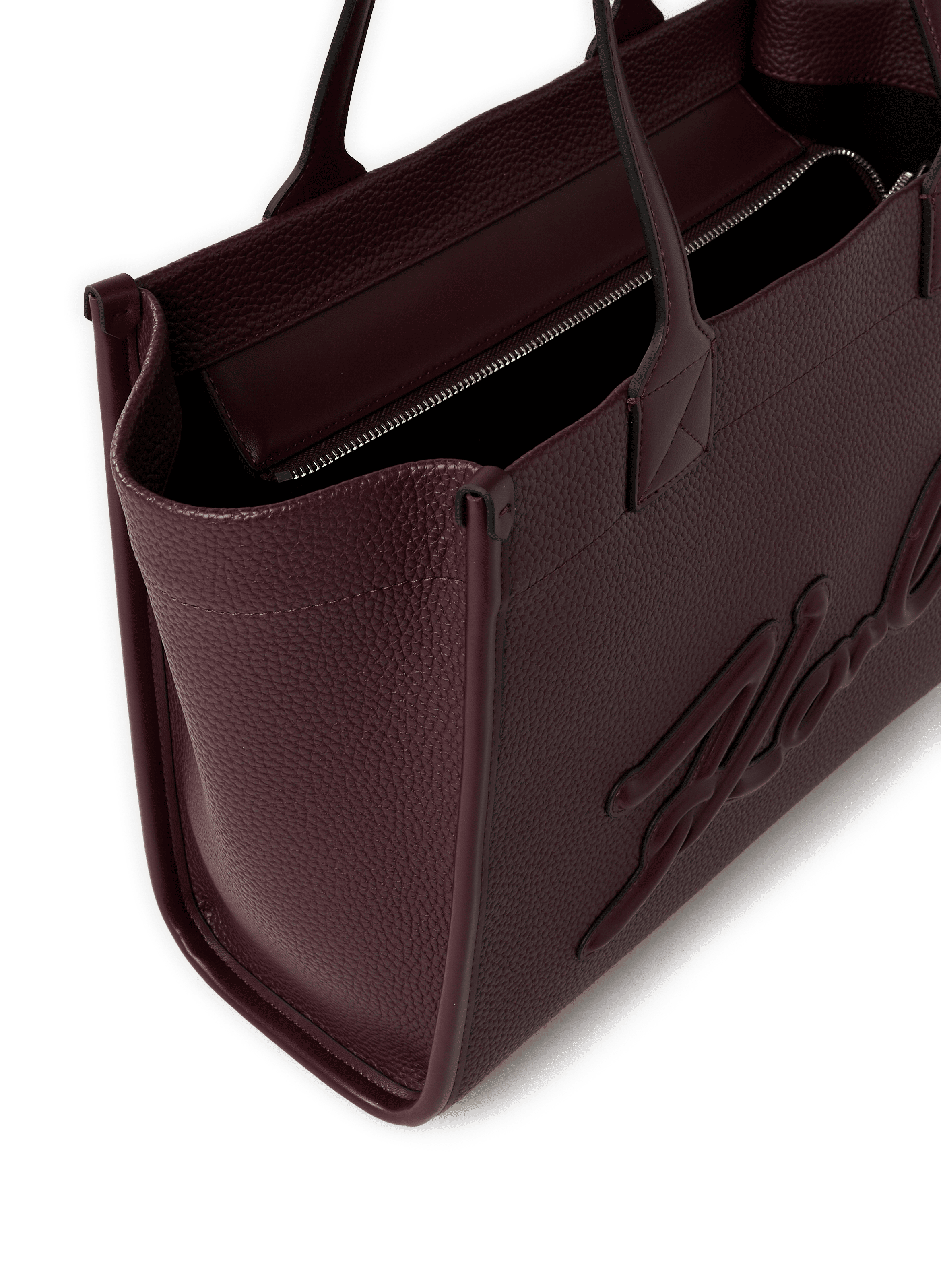 Sac épaule craquelé KARL LAGERFELD Rouge