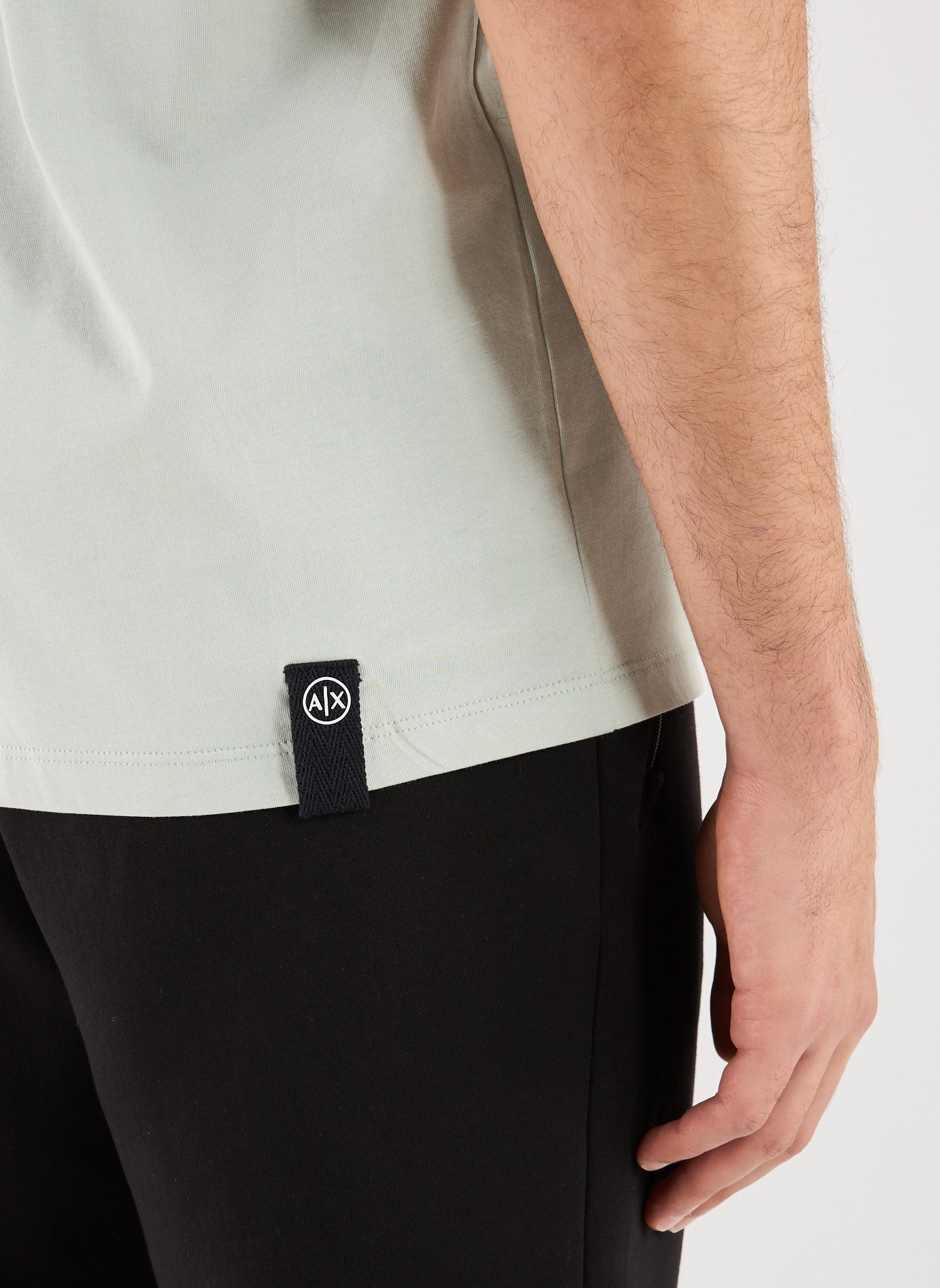 Classic Cotton T-Shirt ARMANI EXCHANGE Grey