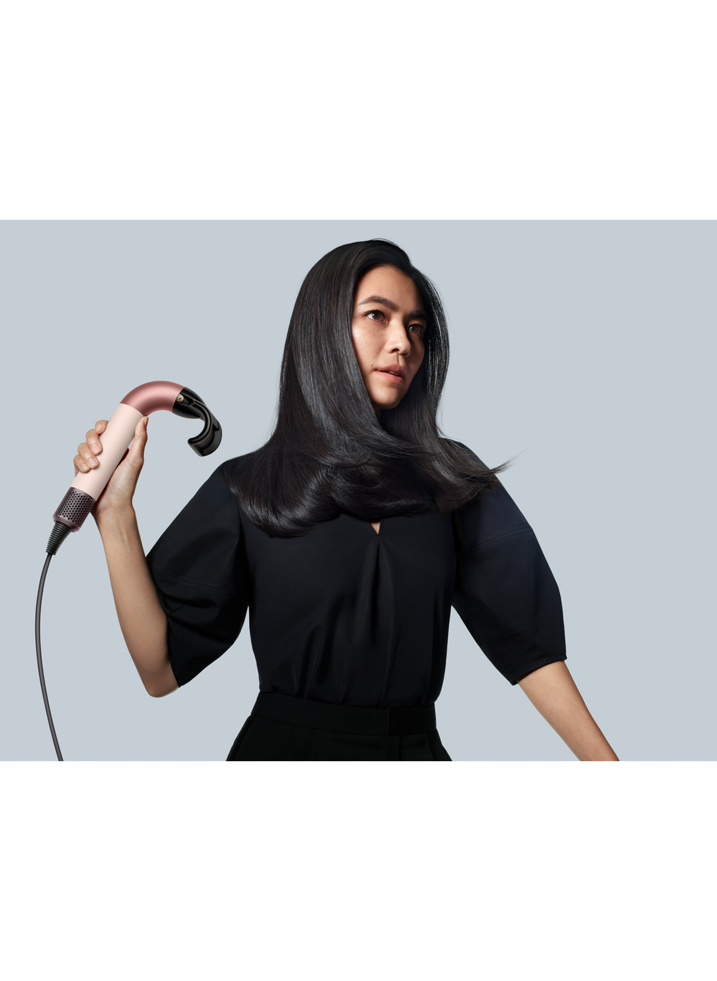 Supersonic R™ Curly to Wavy Hair Rose Gold and Ceramic DYSON No color