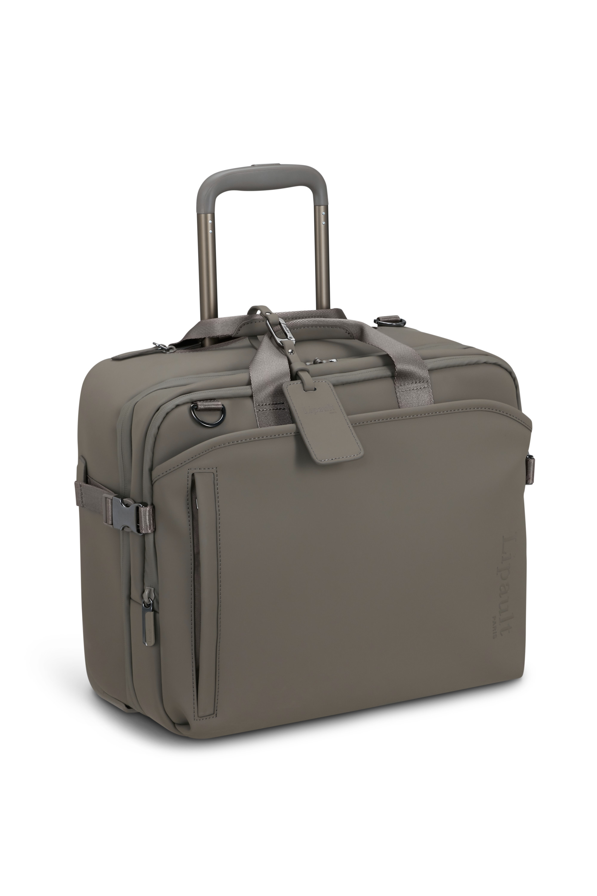 Lost in berlin rolling tote taille s LIPAULT PARIS Gris