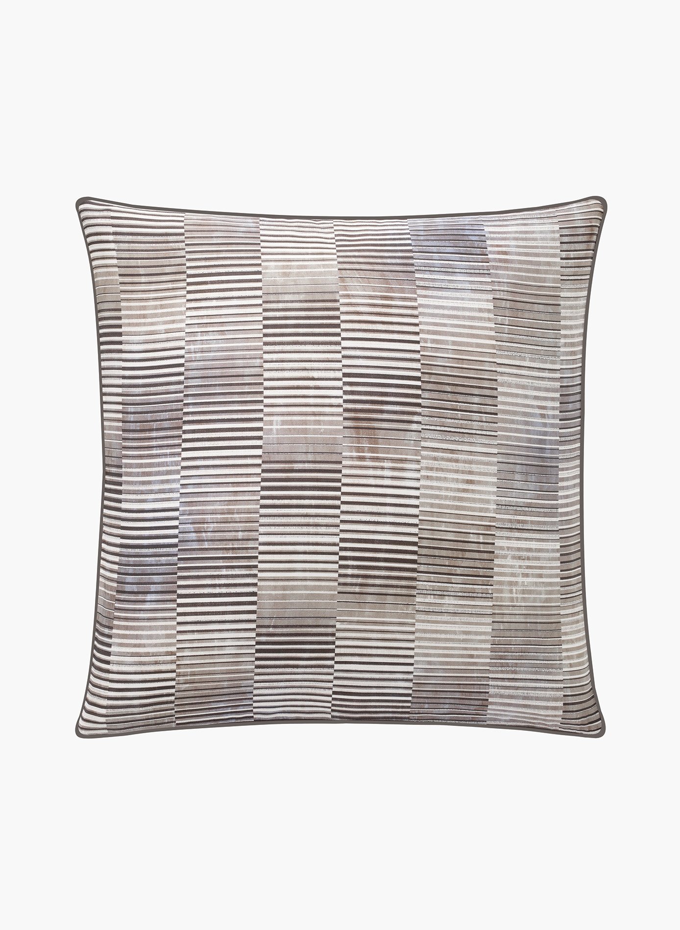 TAIE D'OREILLER Reflet ANNE DE SOLENE Gris