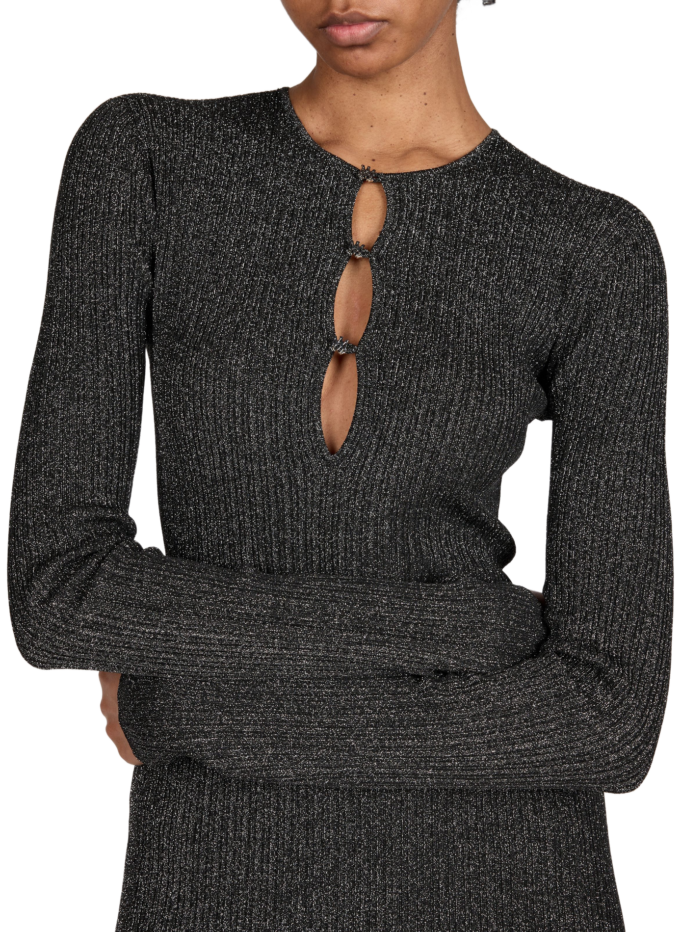 Short sequined dress AMIRI Black