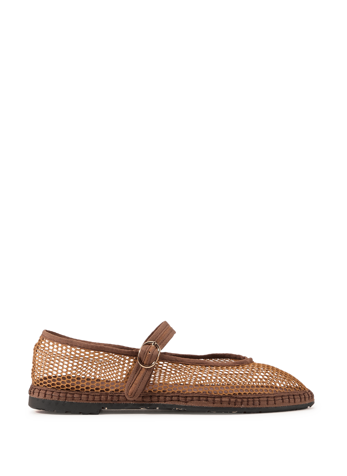 Ballerines Isabella à boucle métallique ISABELLA Brown