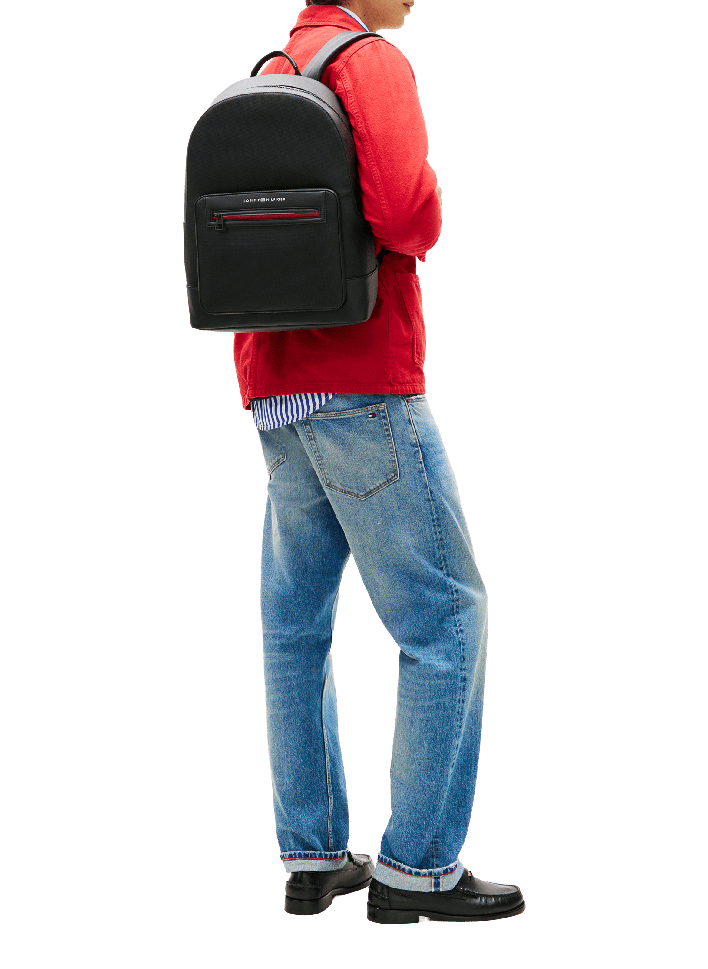 Foundation logo backpack TOMMY HILFIGER Black