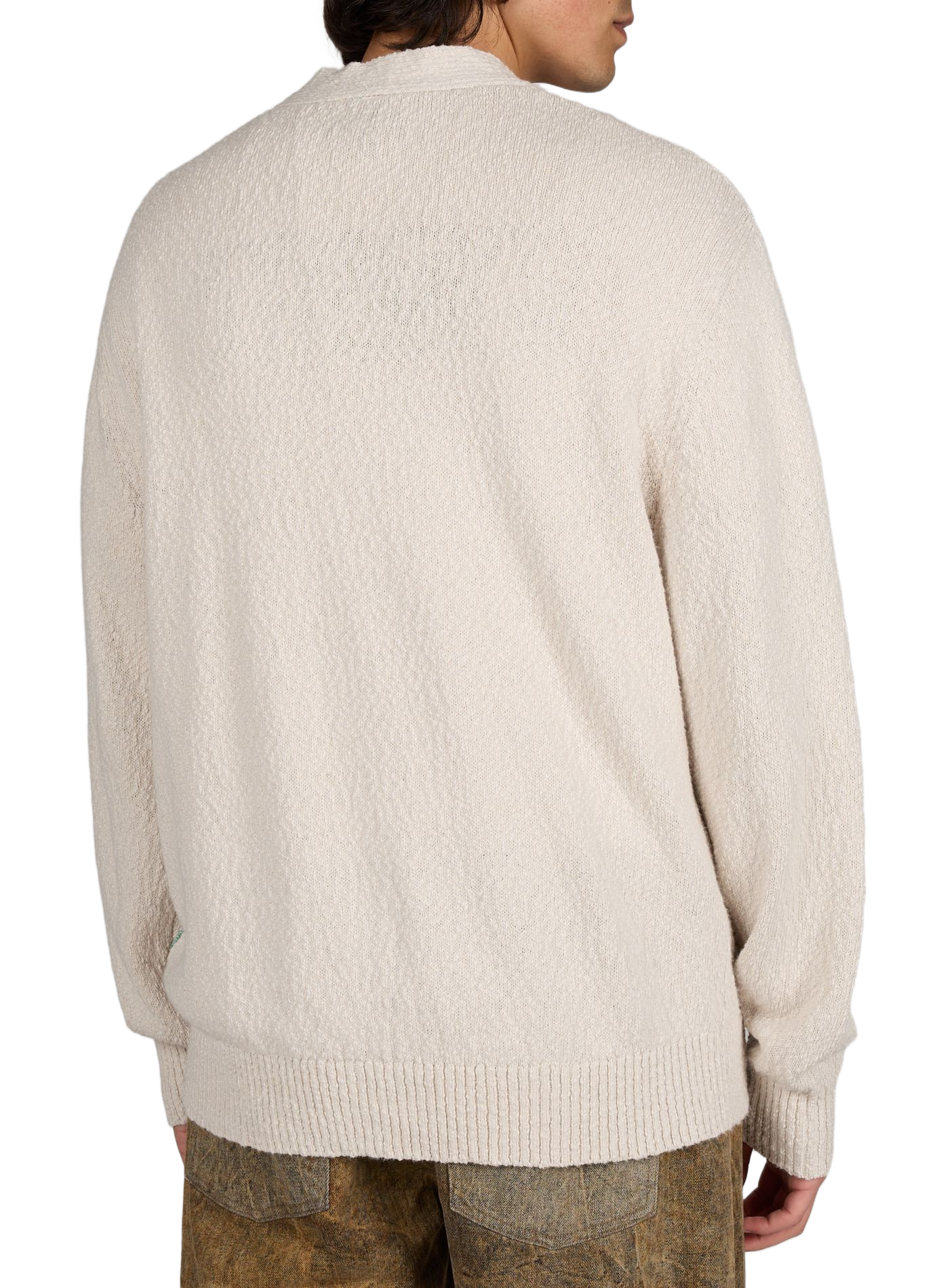 Gilet col V en coton ANNARR Beige