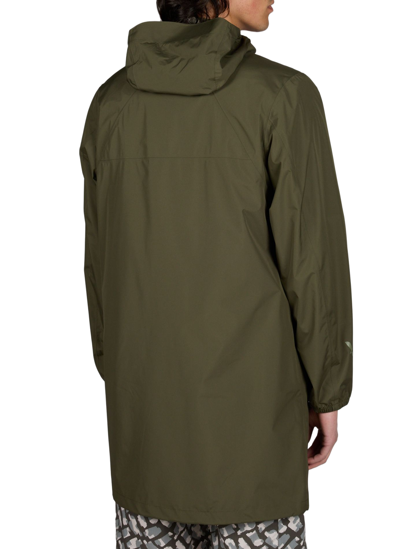 Blouson mi-long à capuche AIGLE Kaki