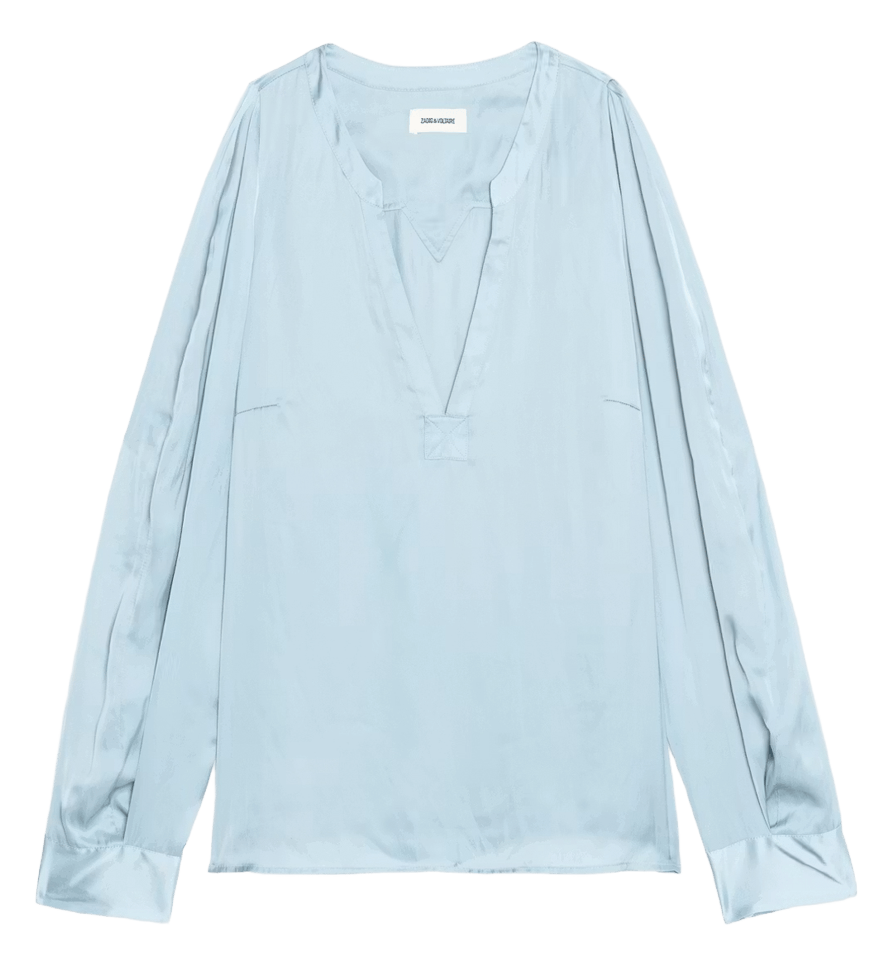 Blouse col tunisien torny ZADIG&VOLTAIRE Bleu