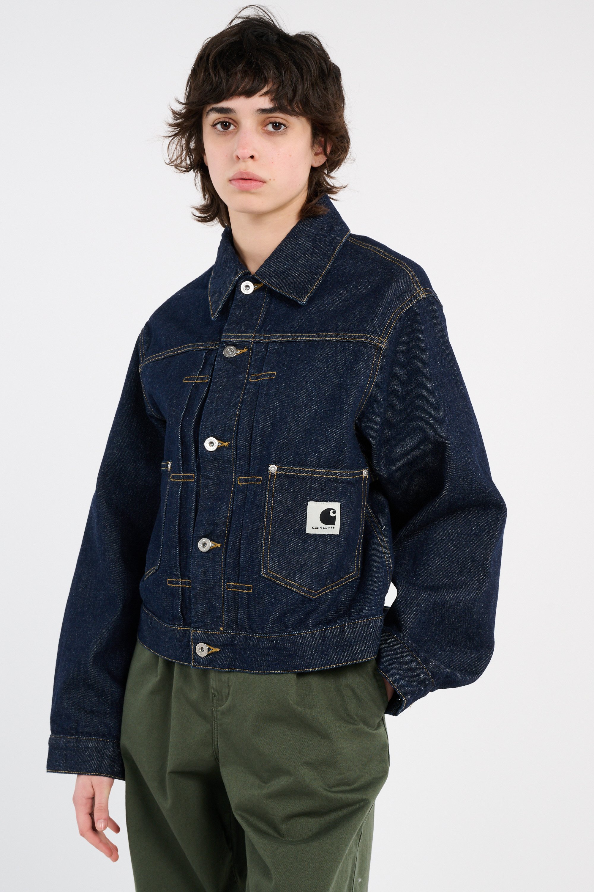 Veste w' belmar jacket CARHARTT WIP Bleu