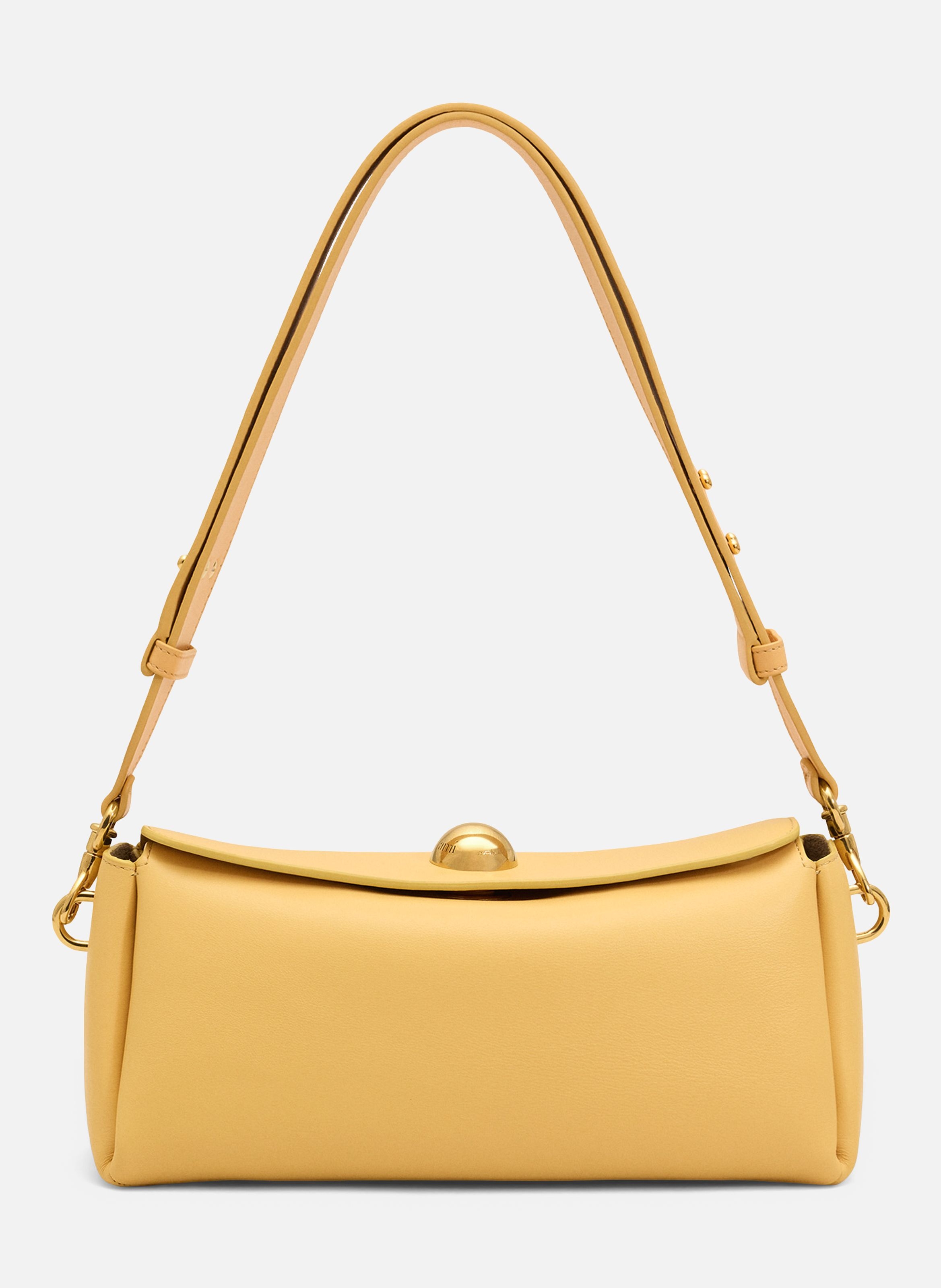 Sac carrousel unisexe AMI PARIS Jaune