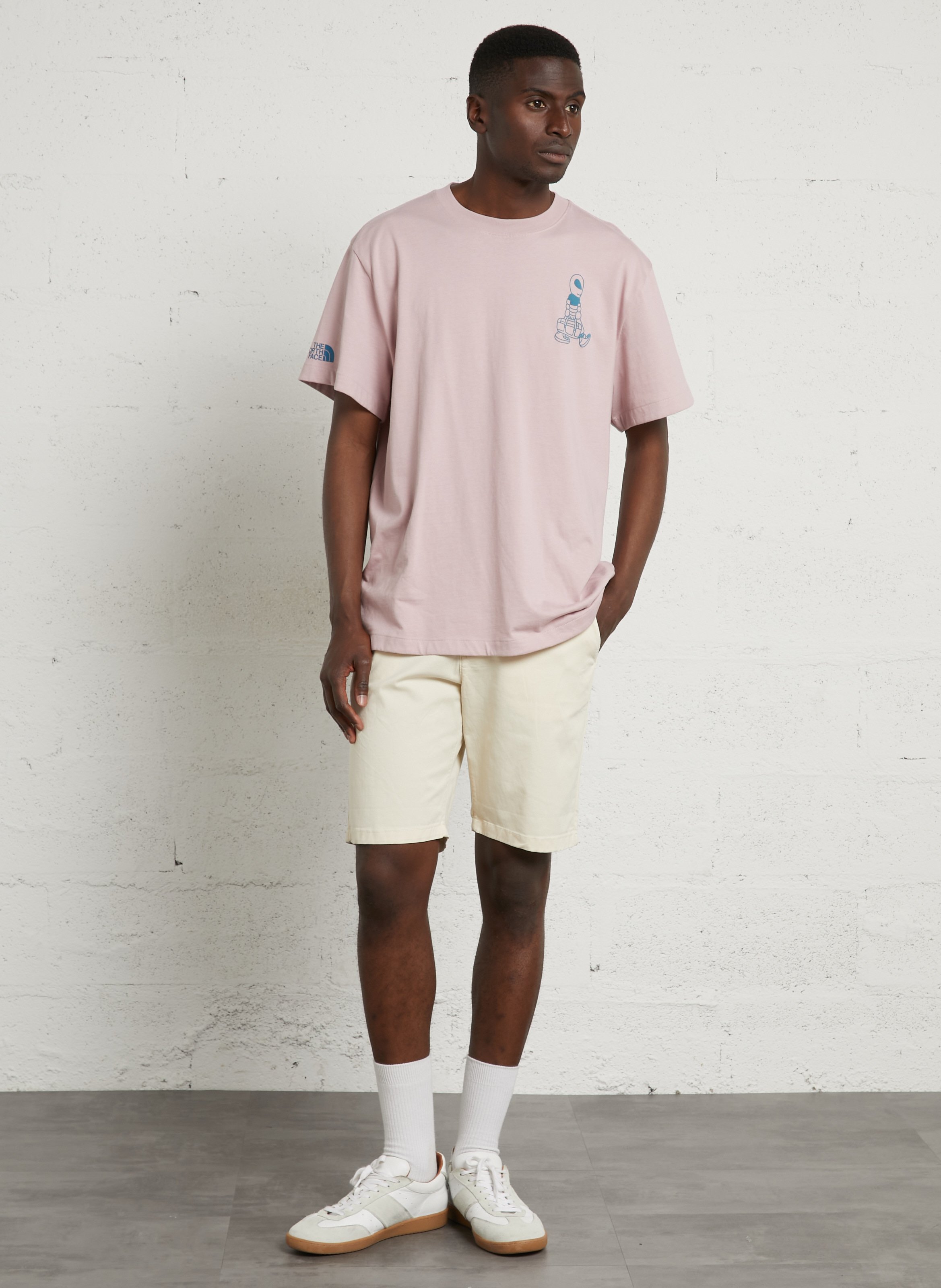 Bermuda en coton IKKS Blanc