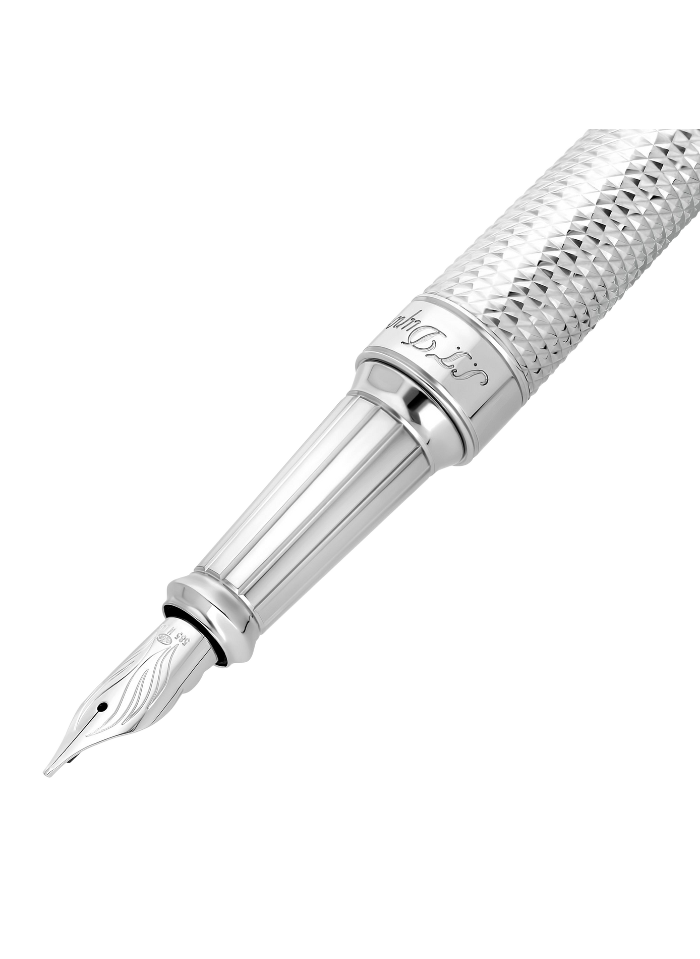 Line D Eternity XL rollerball pen S.T. DUPONT Silver