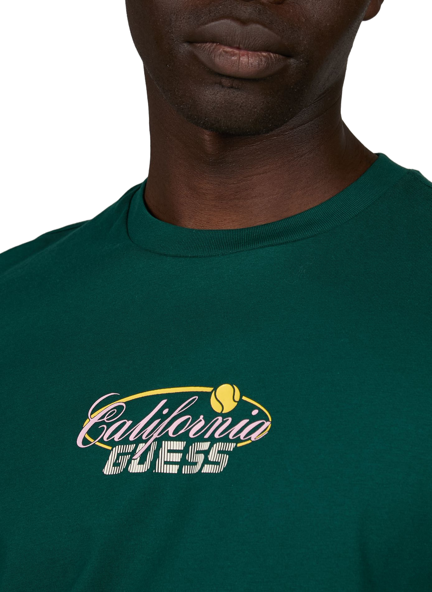 Classic Cotton T-Shirt GUESS Green