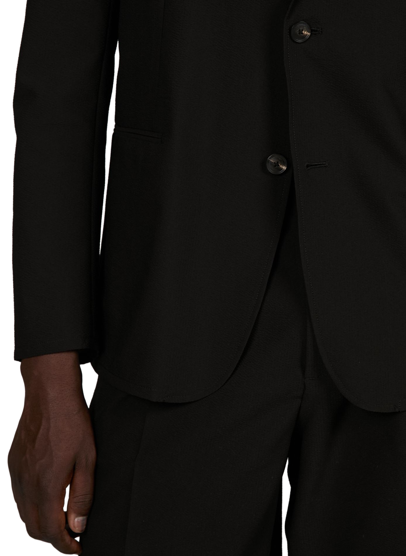 Slim fit jacket EMPORIO ARMANI Black