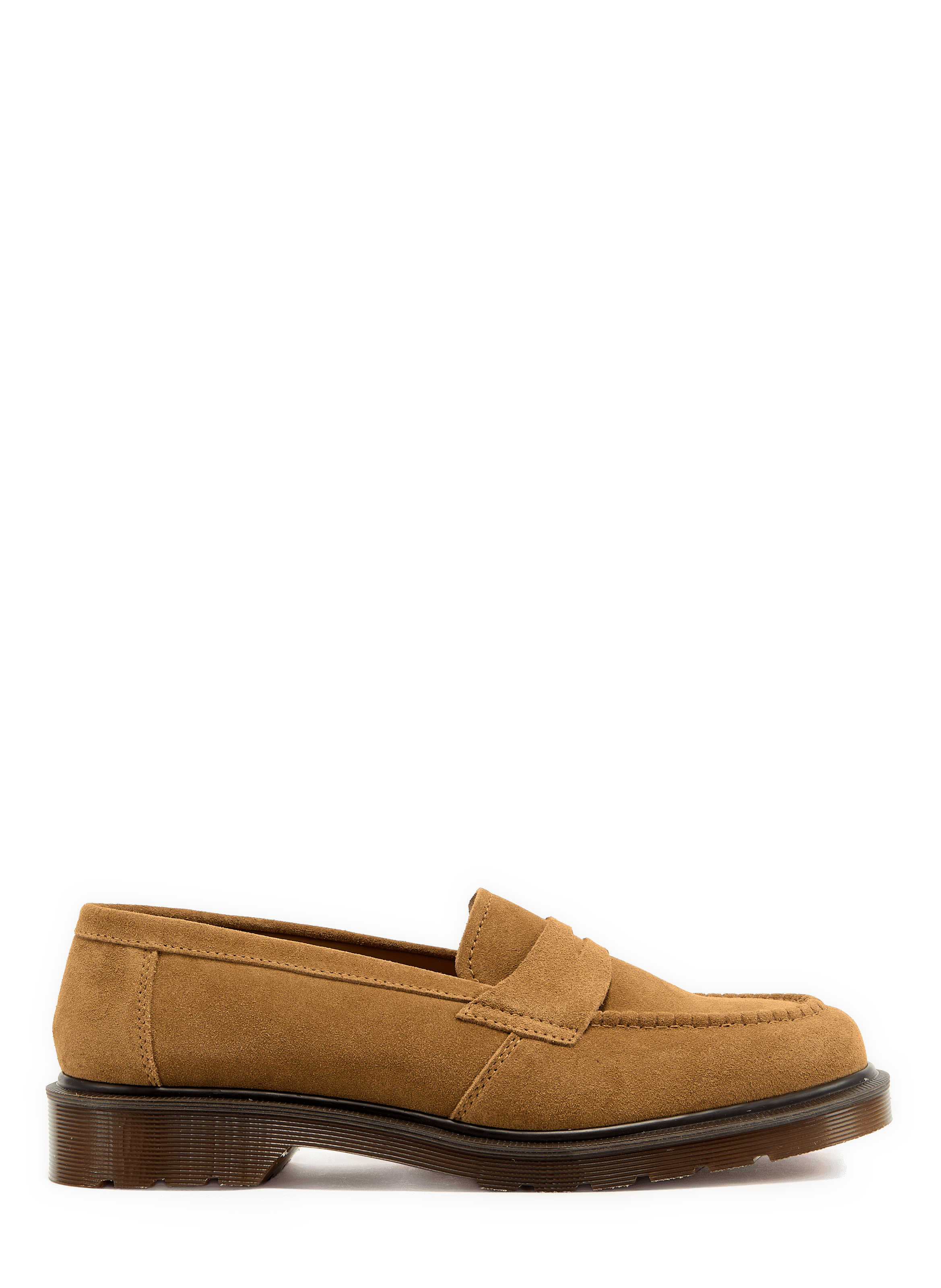 Leather loafers DR. MARTENS Beige