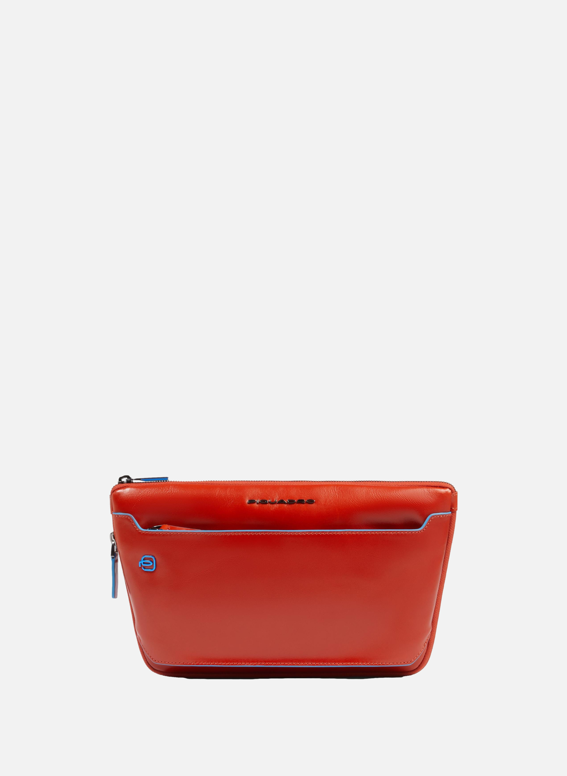 Erweiterbare flache gürteltasche PIQUADRO Braun