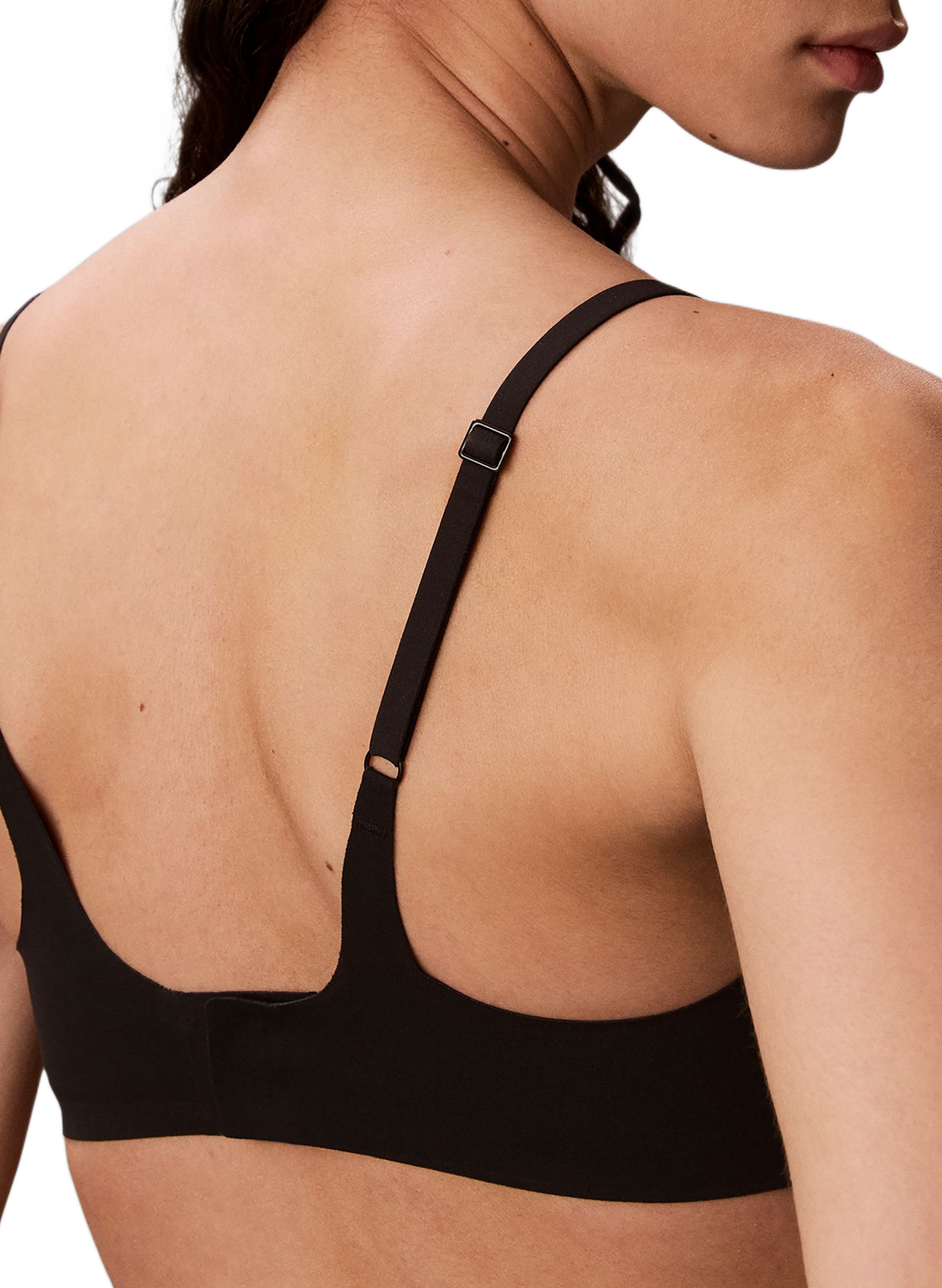 Plain strap bra CALVIN KLEIN Black