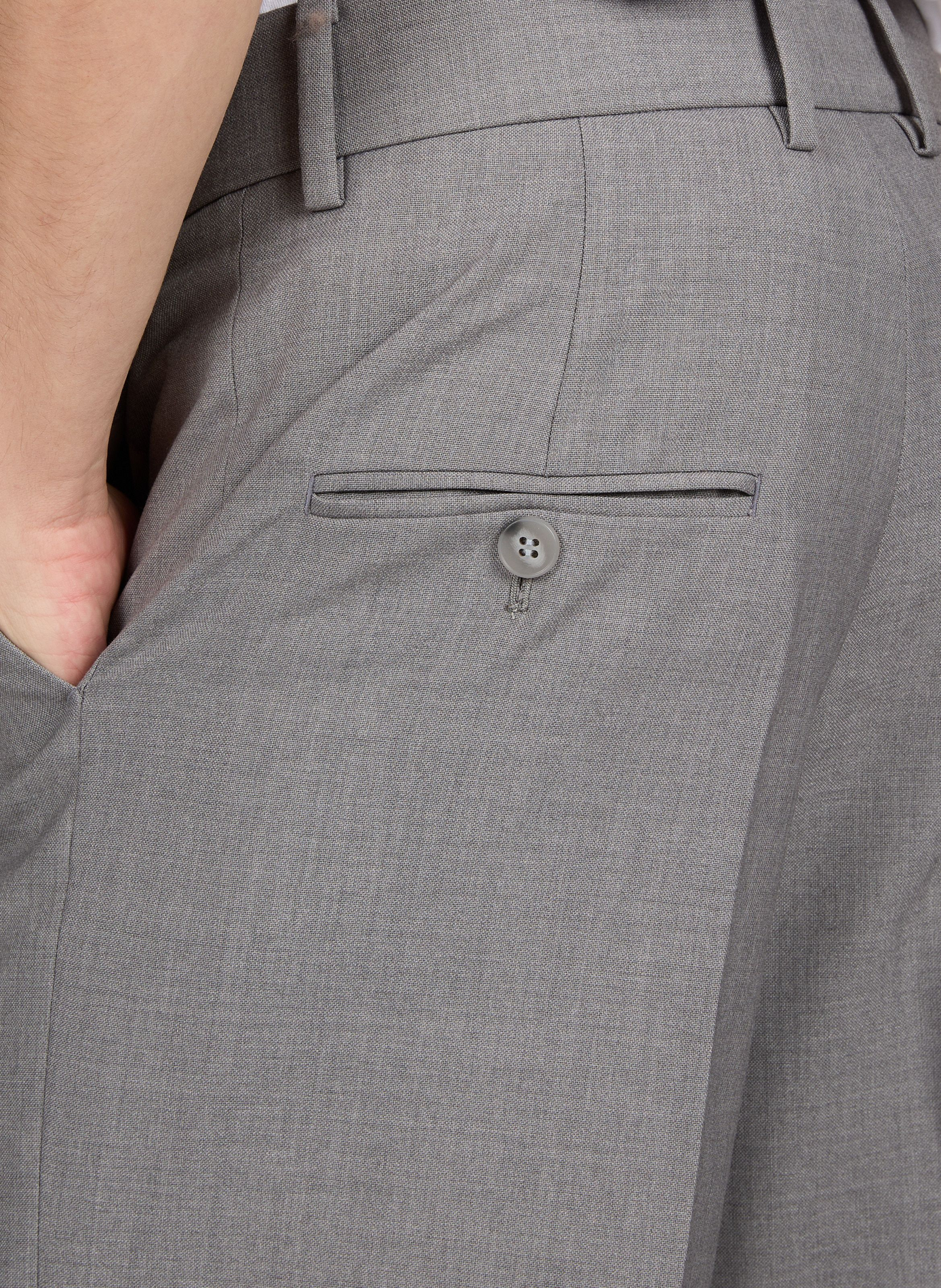 Wide-leg trousers SEAN SUEN Grey