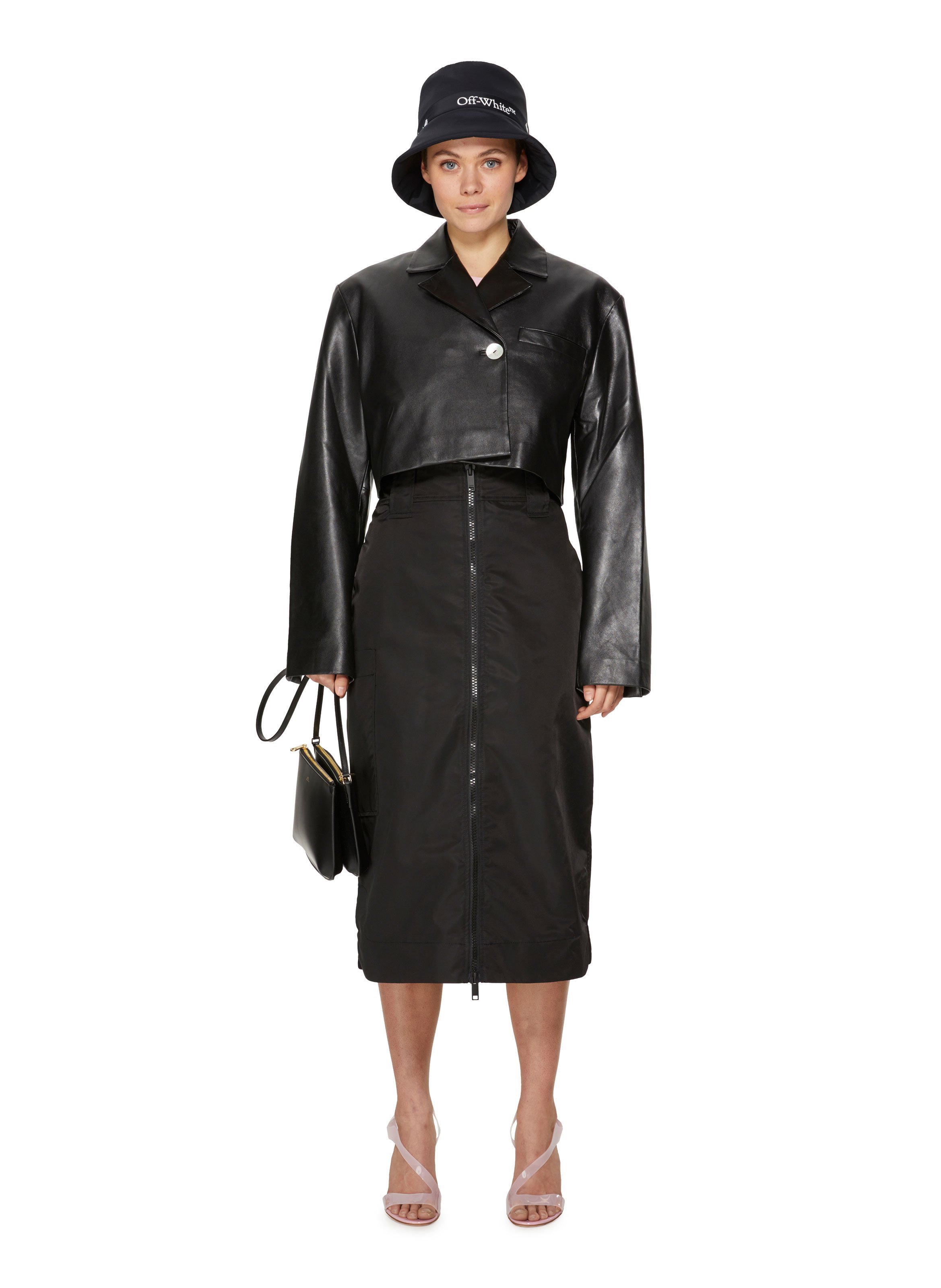 Sarah leather bag A.P.C. Black