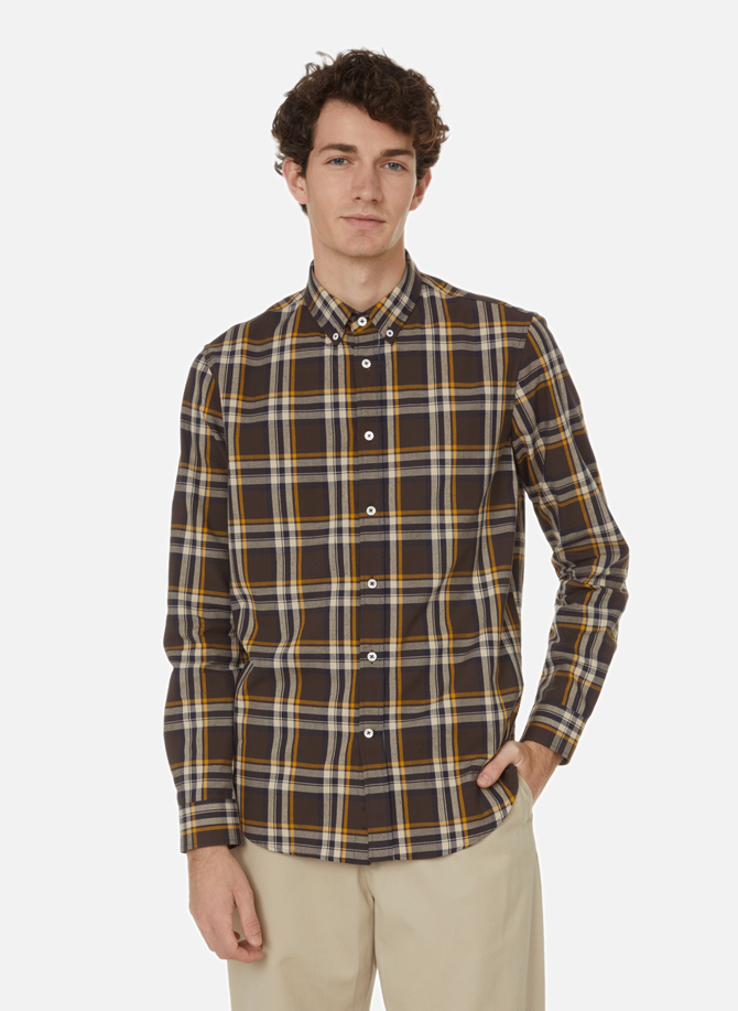 EDITIONS 102 cotton flannel shirt