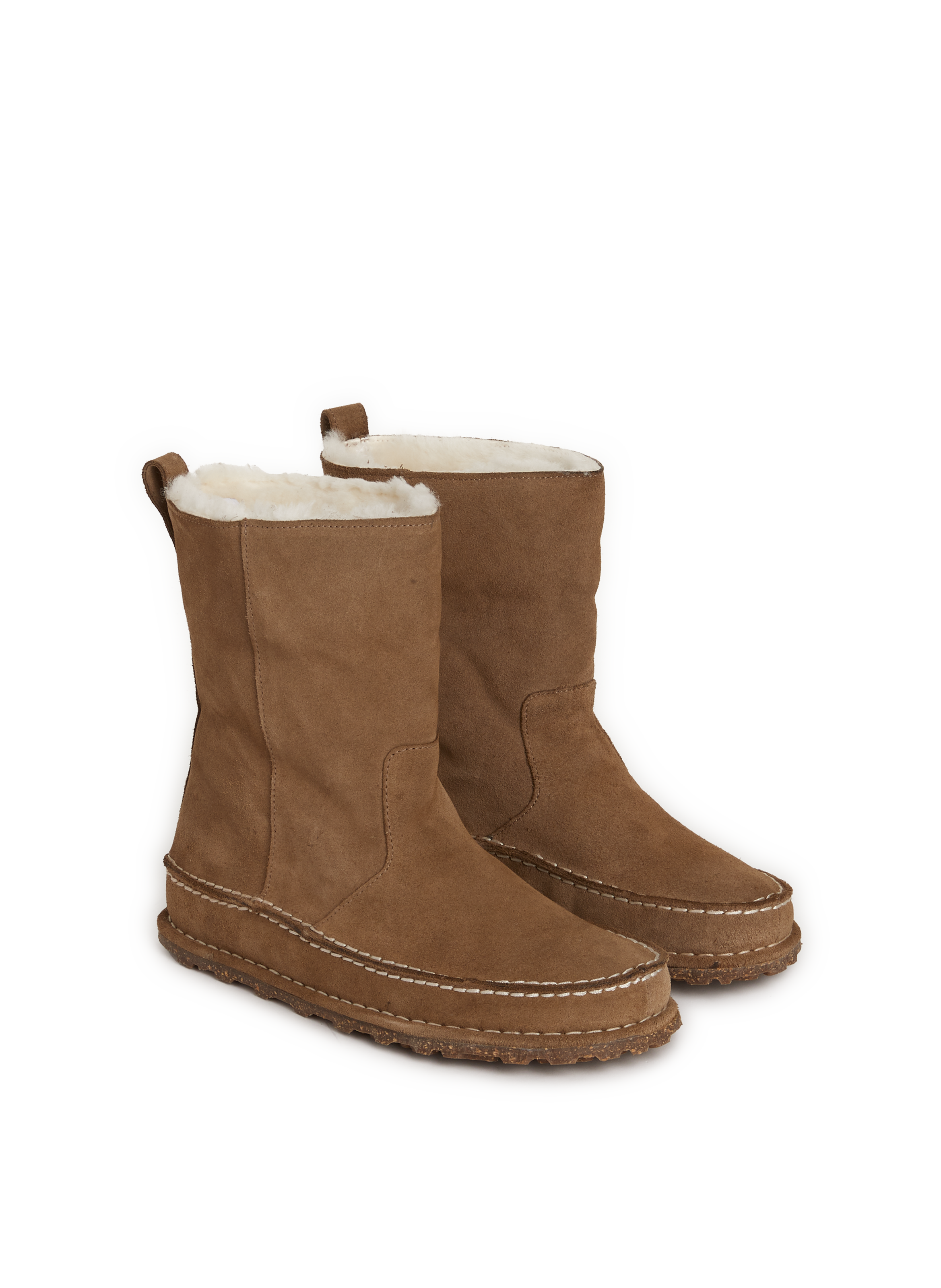 Bottines Lahti suède en cuir