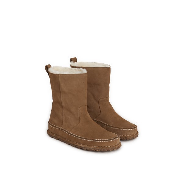 Bottines Lahti suède en cuir