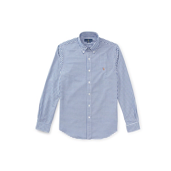 Chemise à carreaux en coton