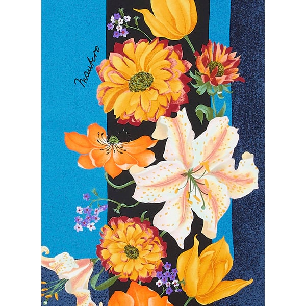 Carré de soie Boboli