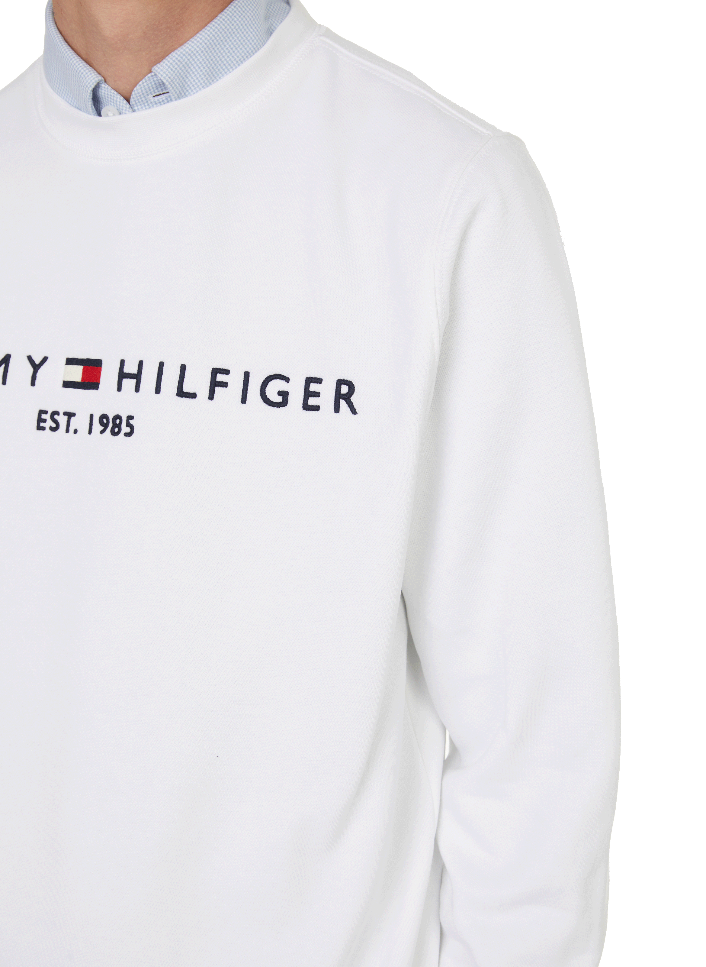 Sweatshirt logotypé Blanc
