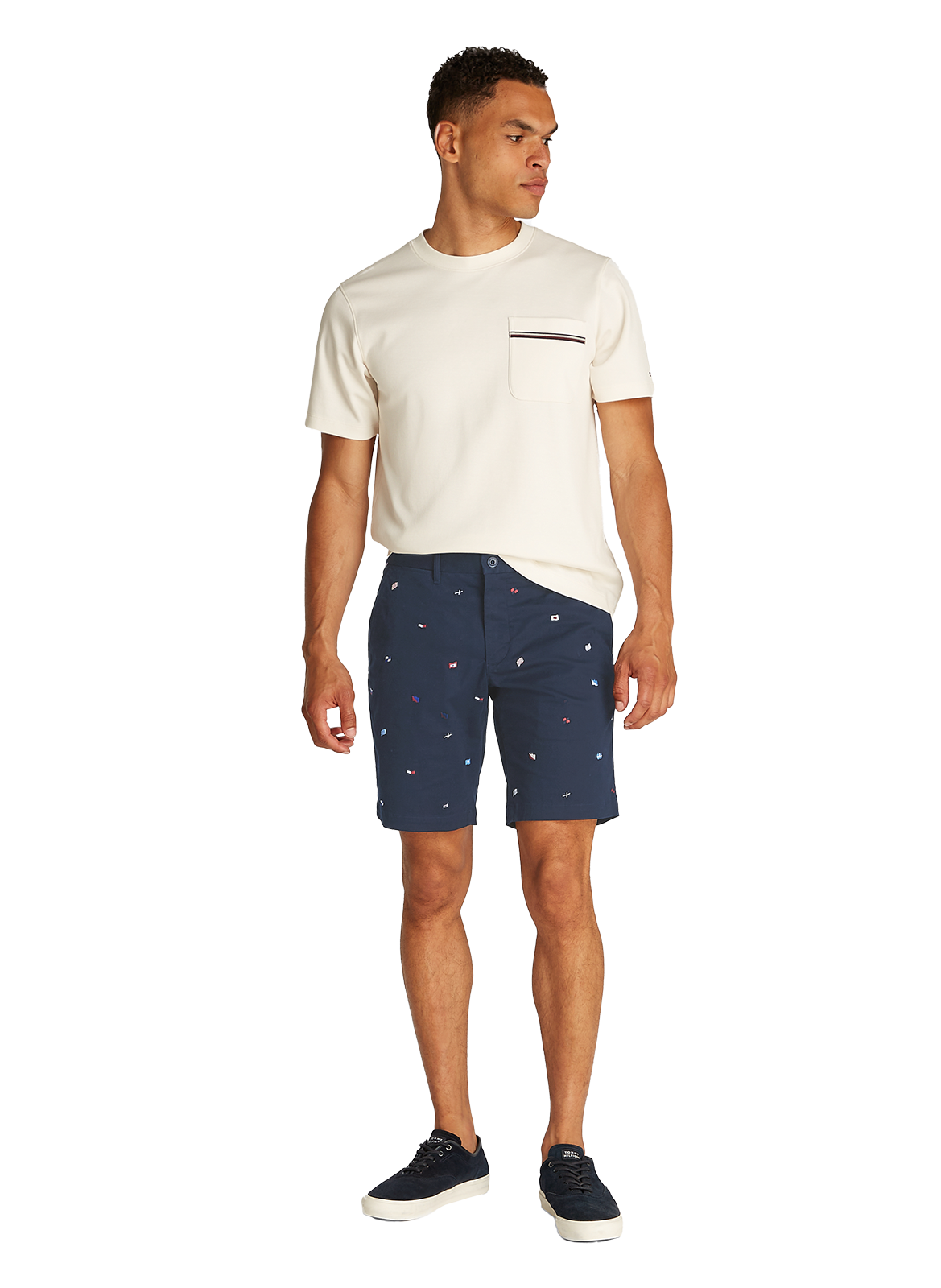 Bermuda à motif TOMMY HILFIGER Bleu