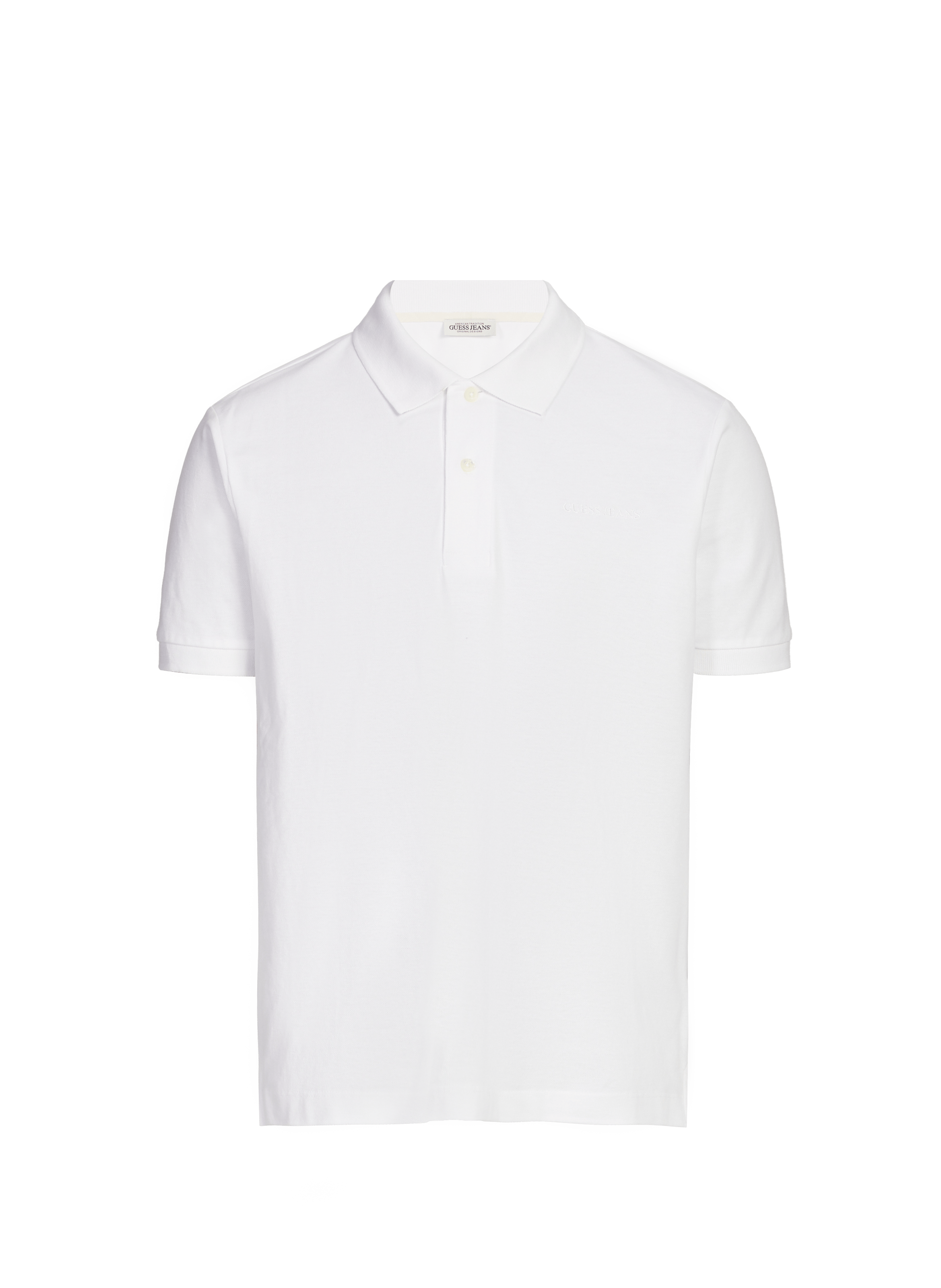 Polo en coton  GUESS Blanc