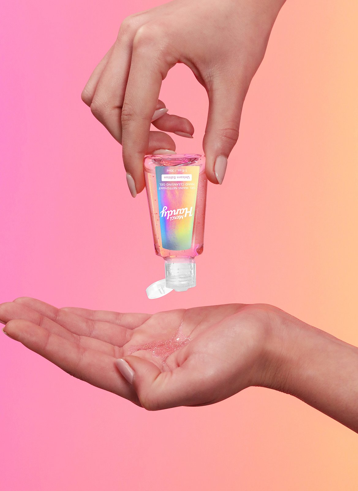 Gel mains nettoyant - Unicorn edition MERCI HANDY No color