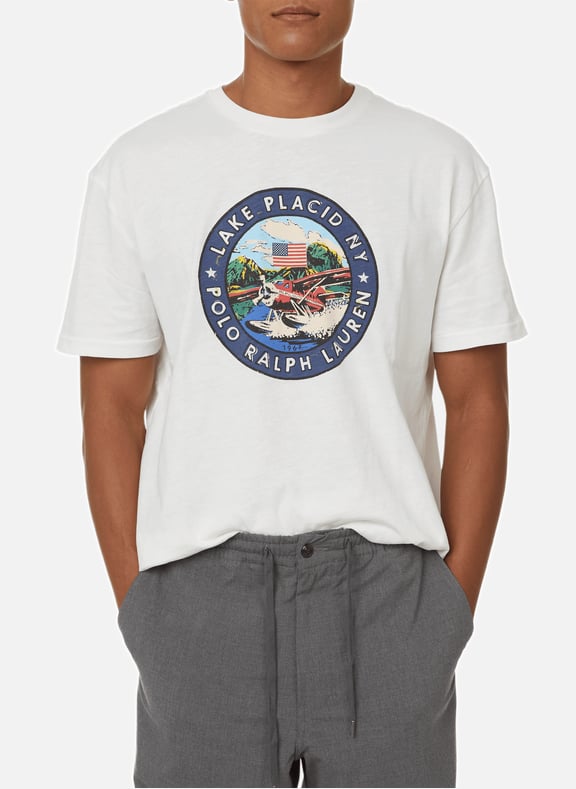 Lake Placid NY T-shirt White by POLO RALPH LAUREN POLO RALPH LAUREN Lake Placid NY T-shirt White