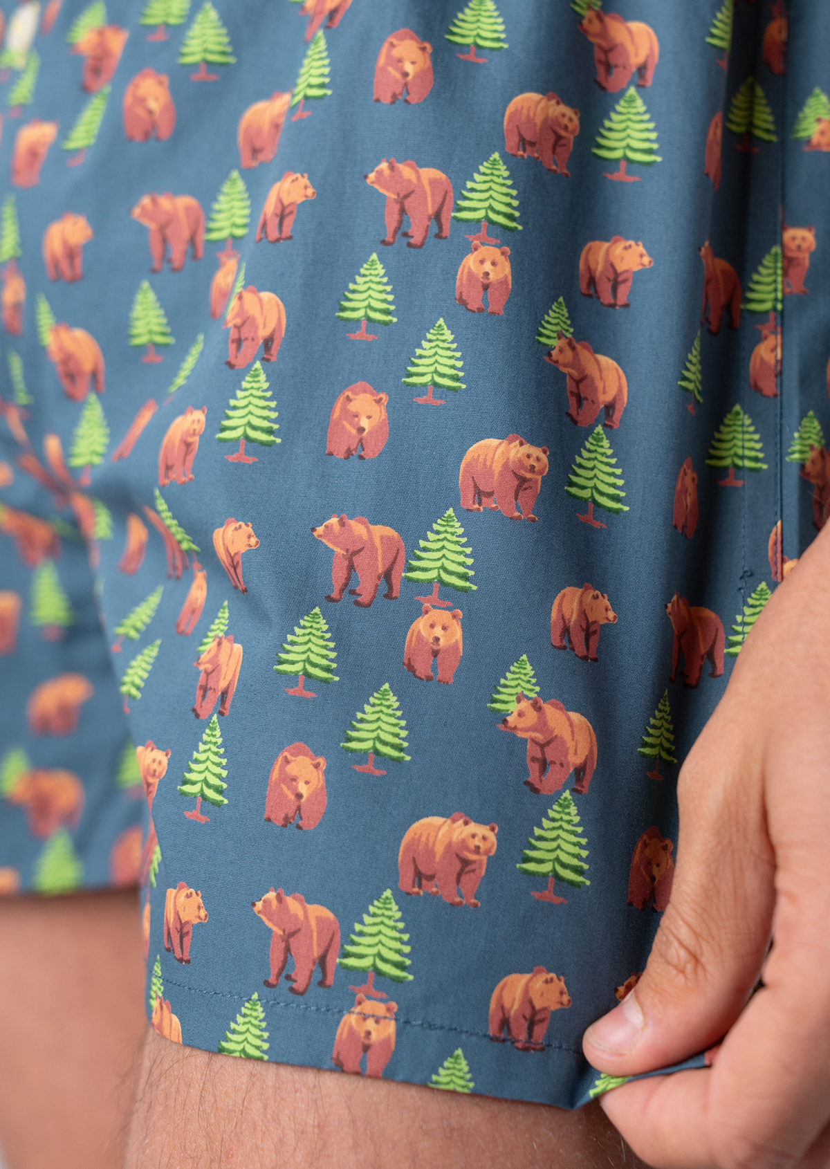 Caleçon en coton biologique BILLYBELT Vert