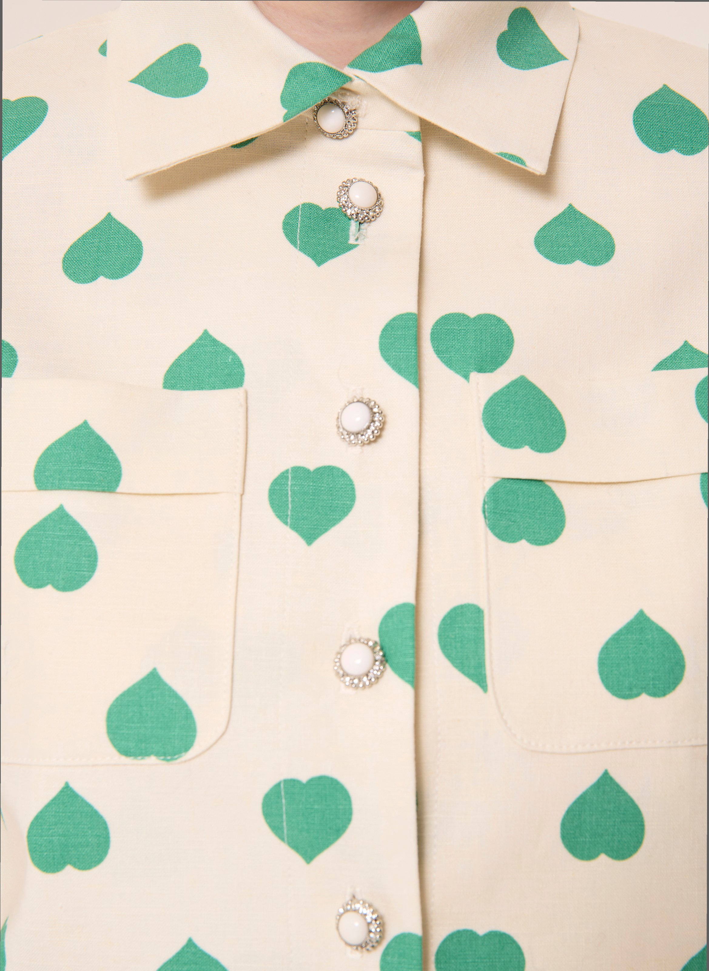 Chemise christine TARA JARMON Vert